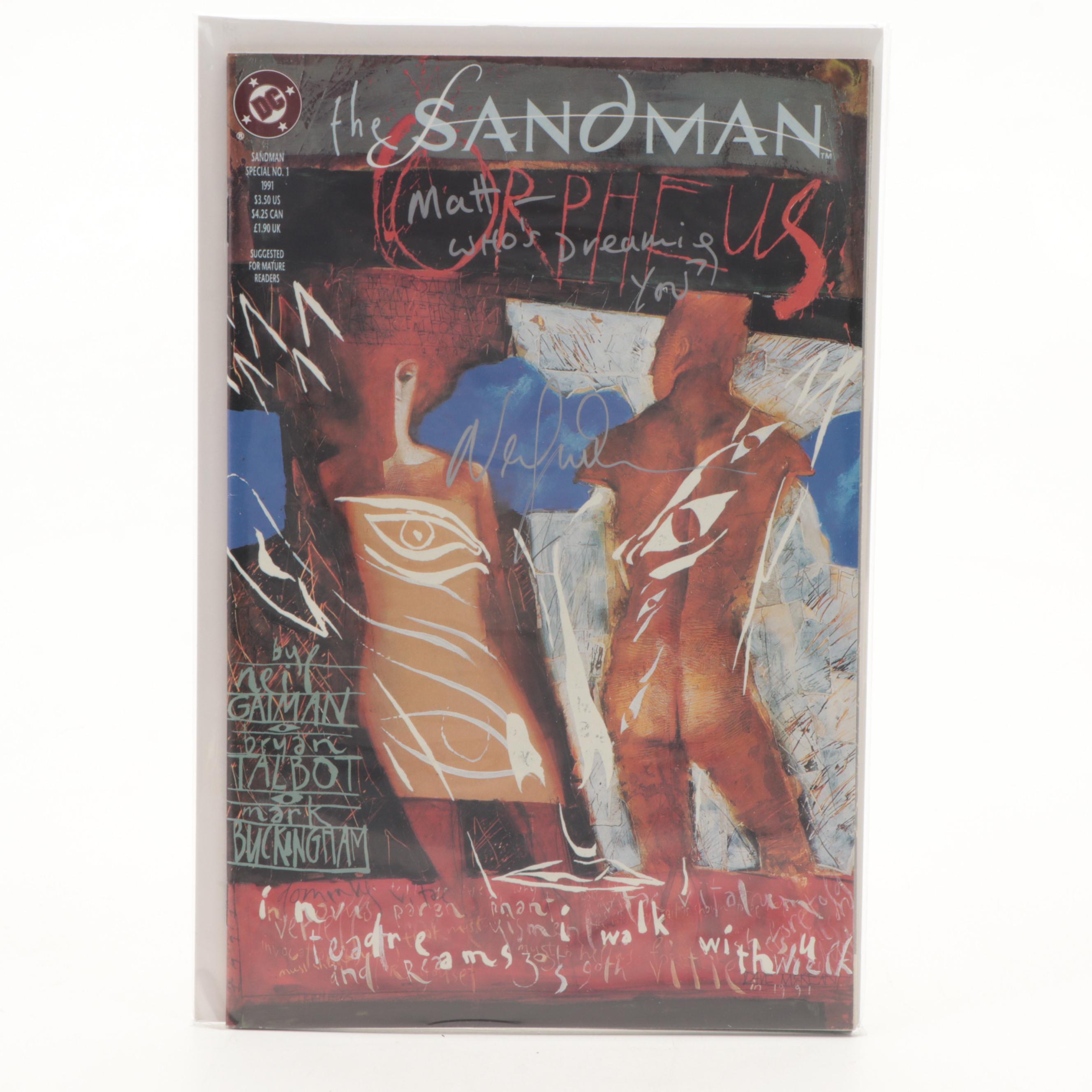 Signed Modern Age Comics with The Sandman, Star Wars, Deathblow and More