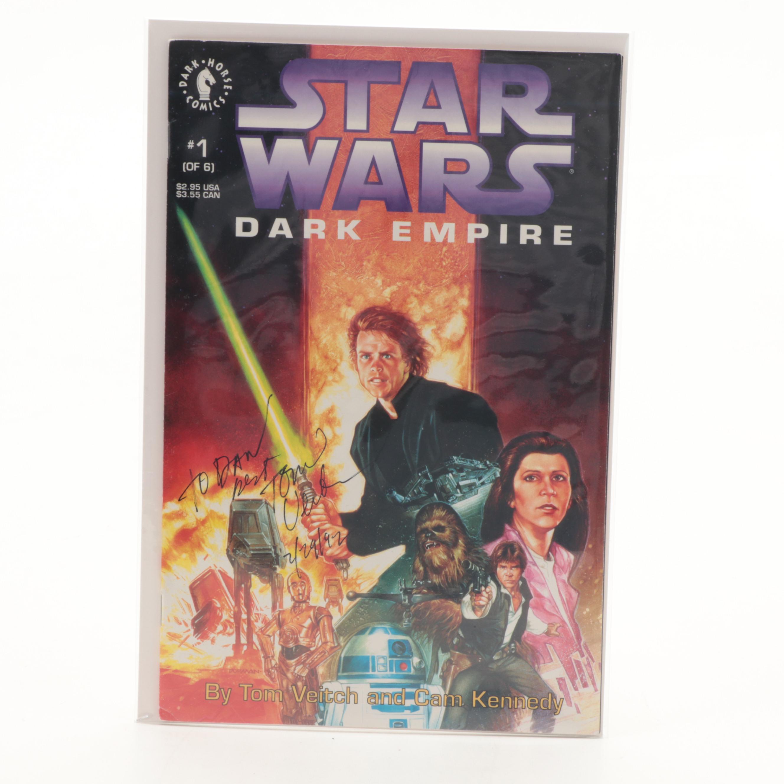 Signed Modern Age Comics with The Sandman, Star Wars, Deathblow and More