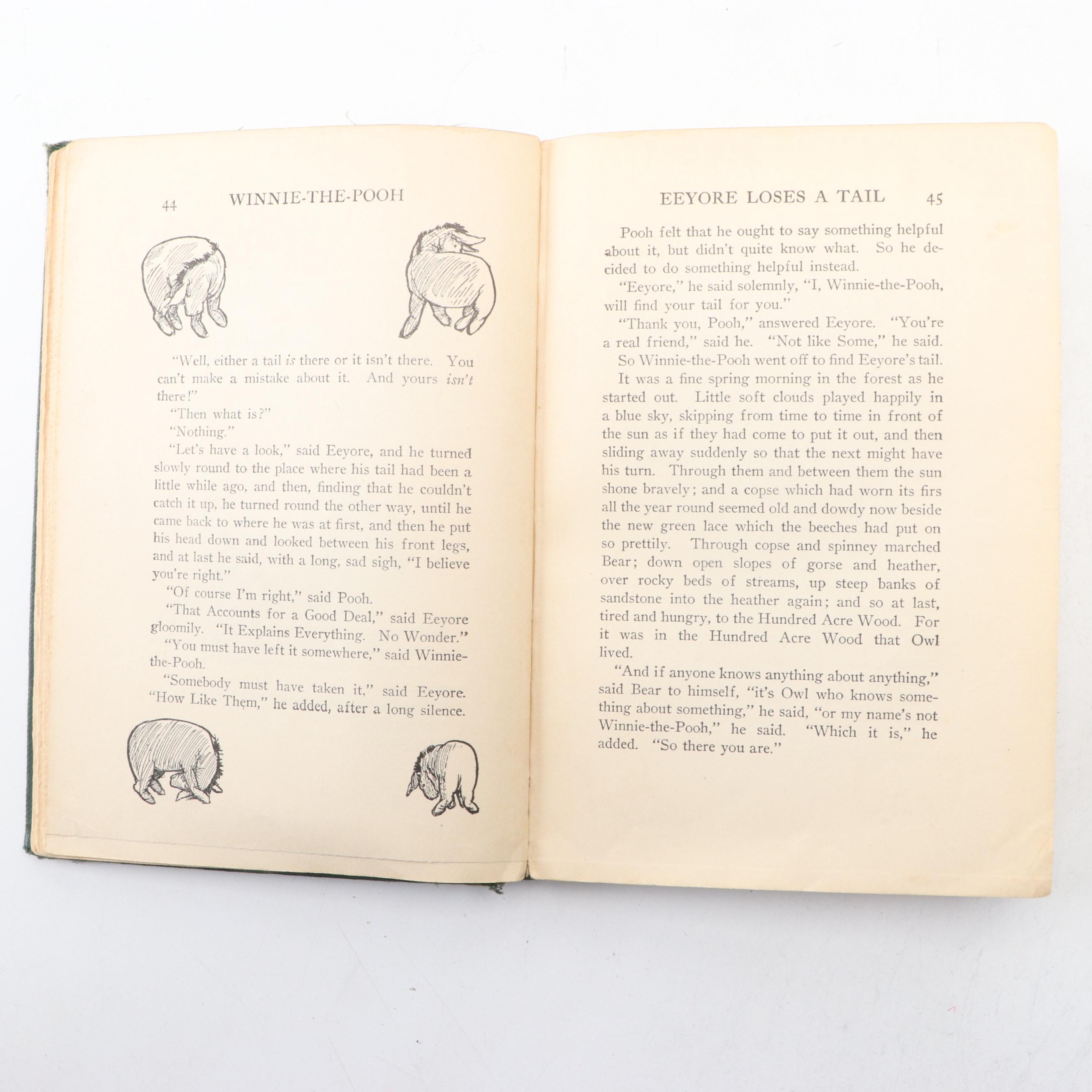 Illustrated "Winnie-the-Pooh" by A. A. Milne, 1929