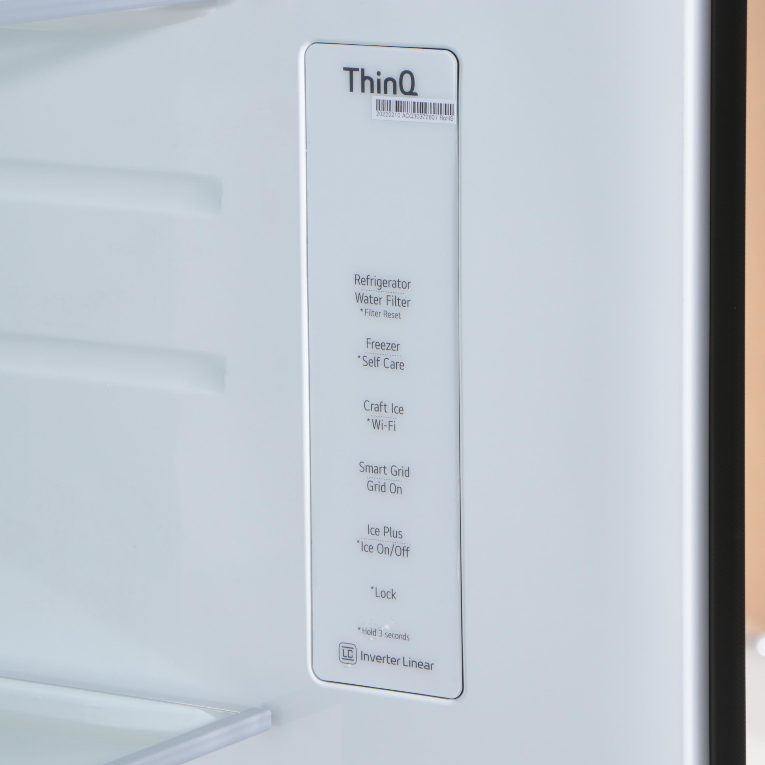 LG 27 Cu.Ft. Smart Side-By-Side InstaView® Door-in-Door® Refrigerator