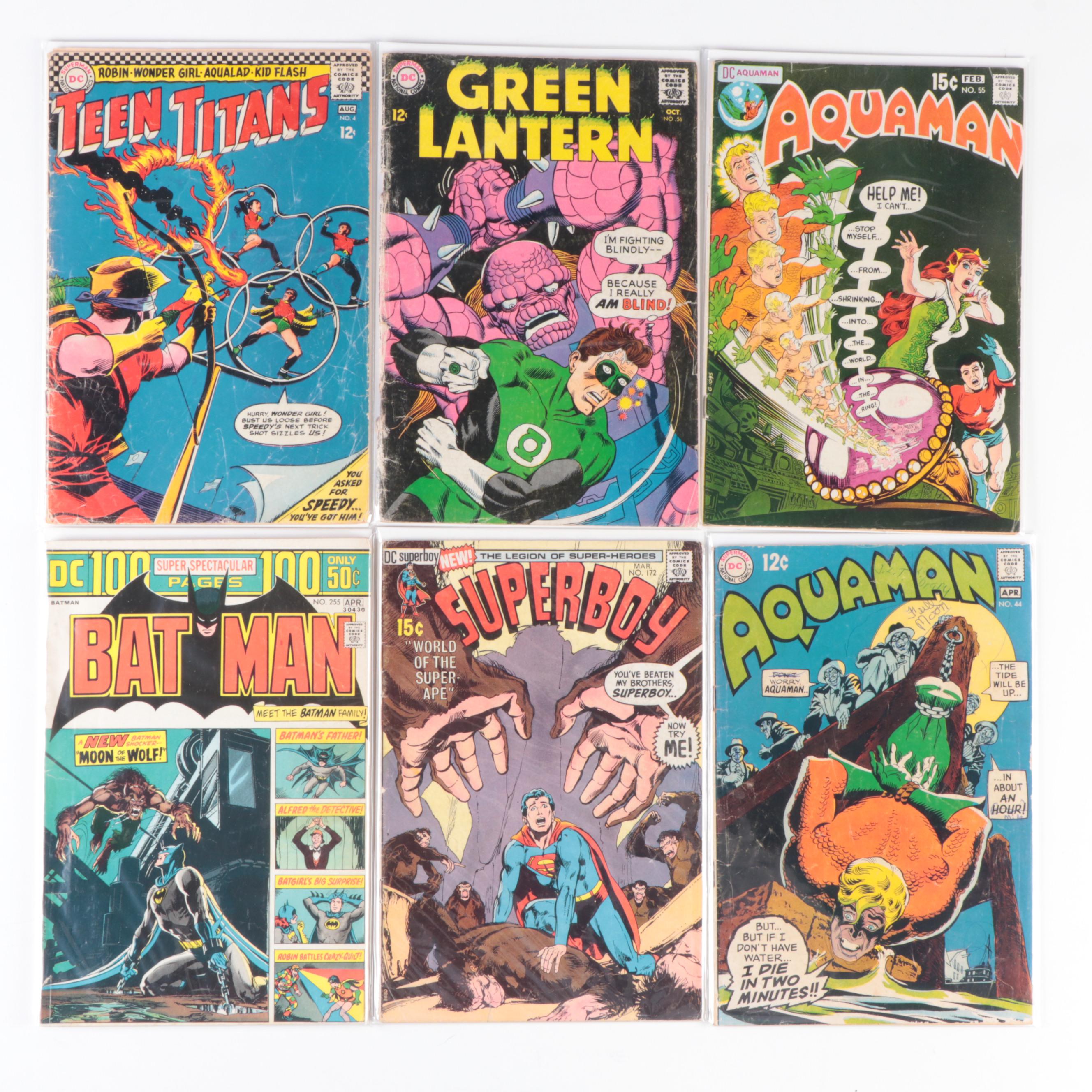 Silver, Bronze, Modern Age DC, More Comics with Teen Titans, Aquaman, Superman