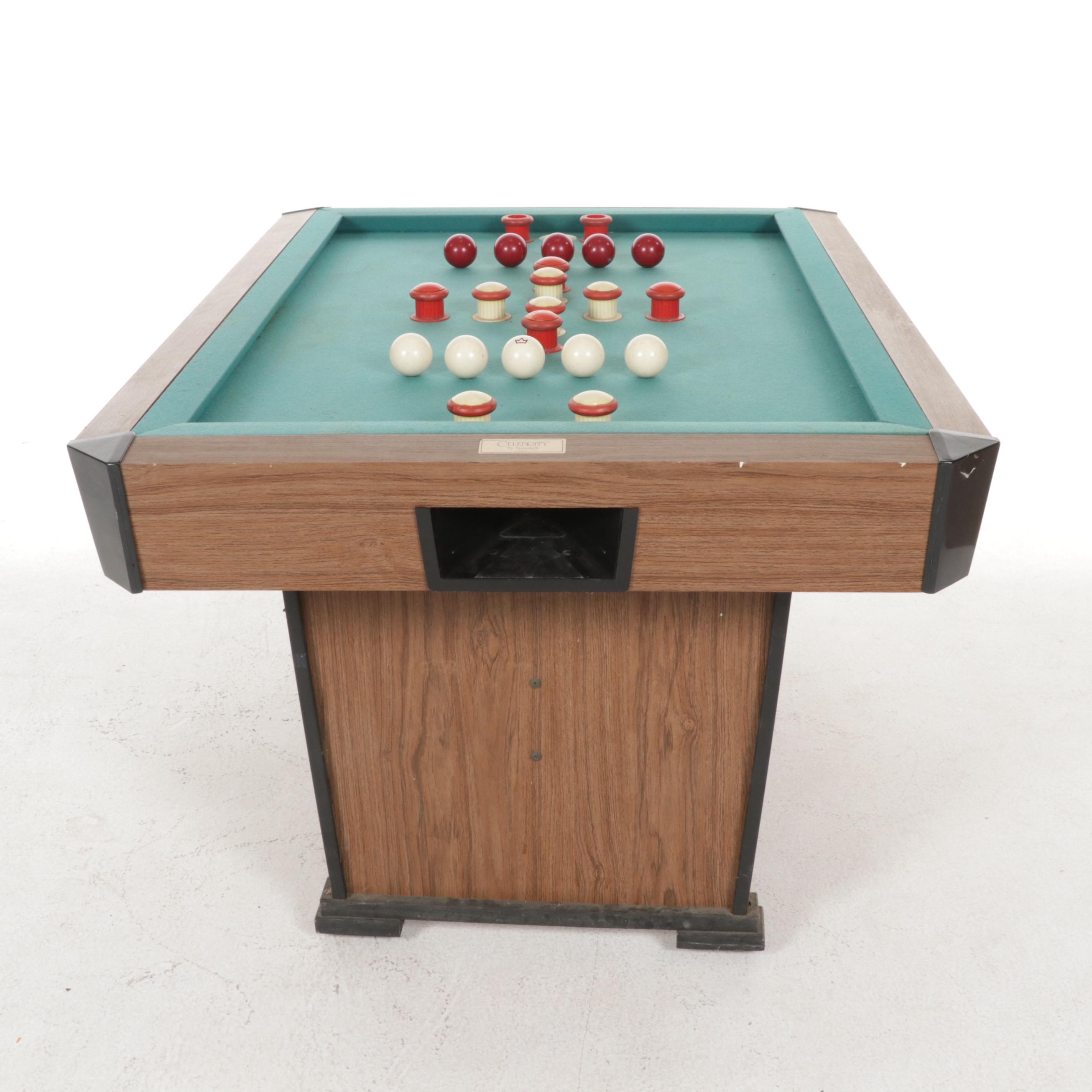 Celebrity by Brunswick Bumper Pool Table and Accessories