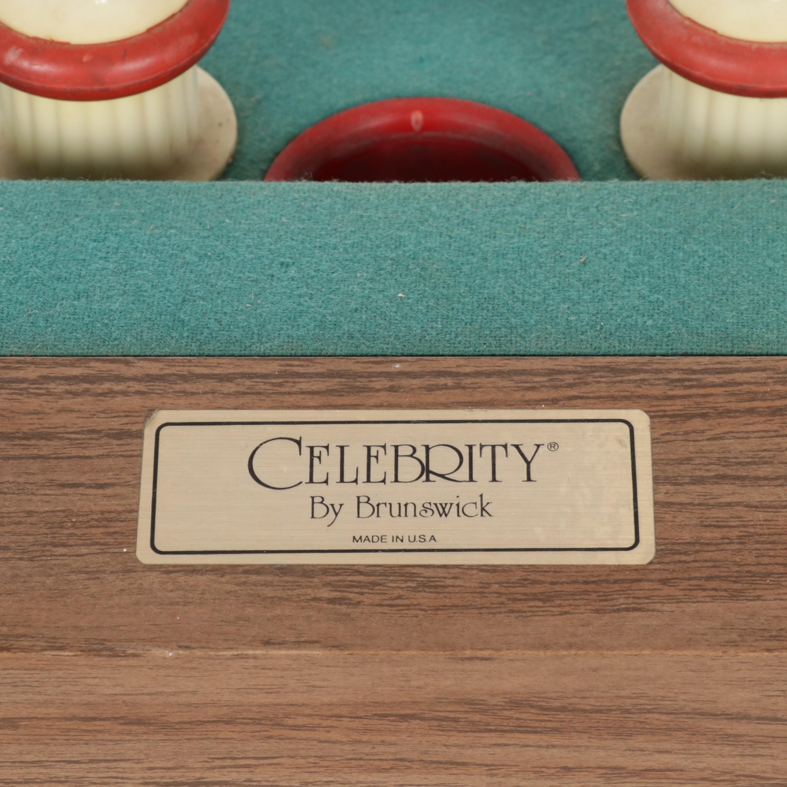 Celebrity by Brunswick Bumper Pool Table and Accessories