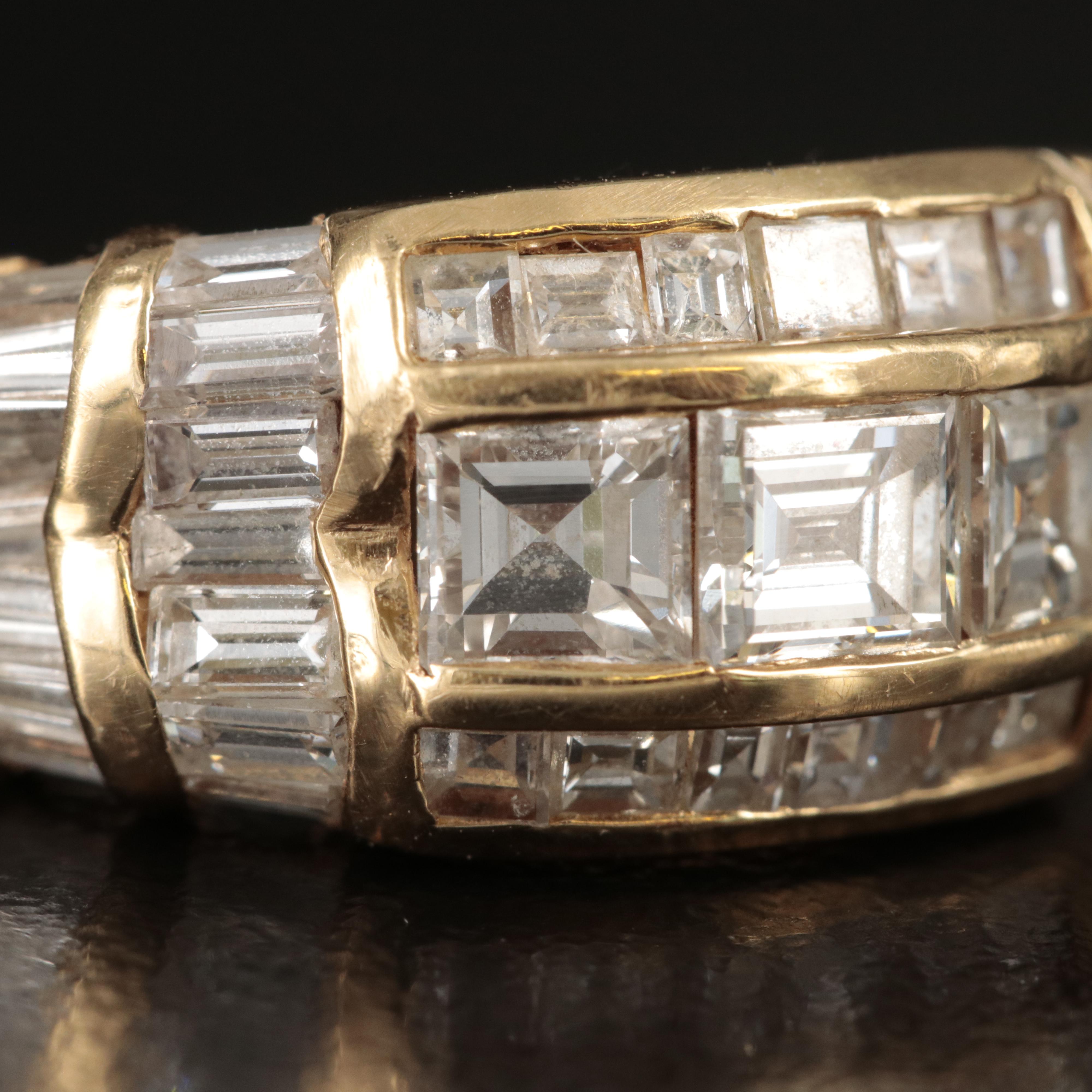 18K 2.05 CTW Diamond Multi-Row Ring