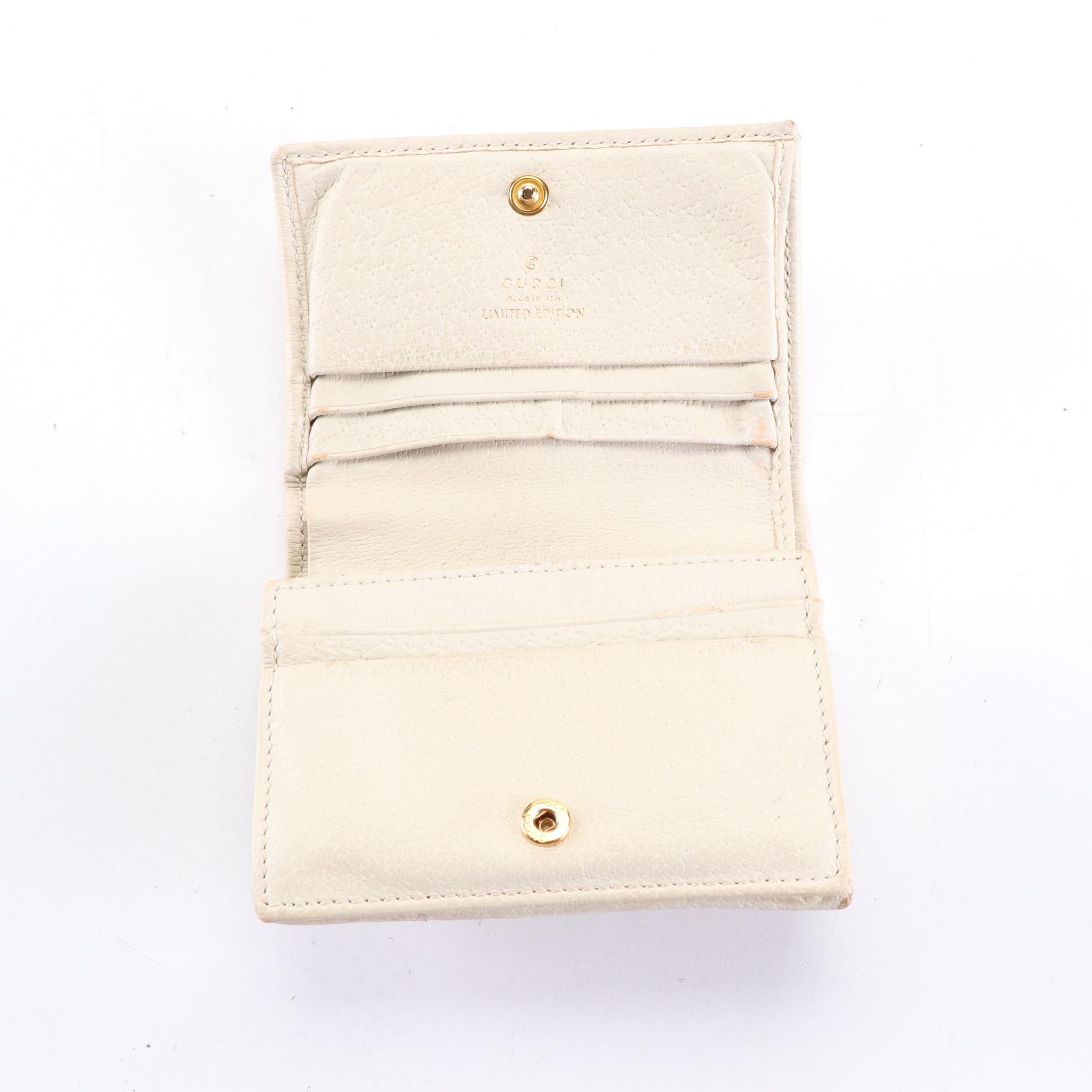 Gucci Limited Edition Marmont Compact Wallet in Flora Print Canvas