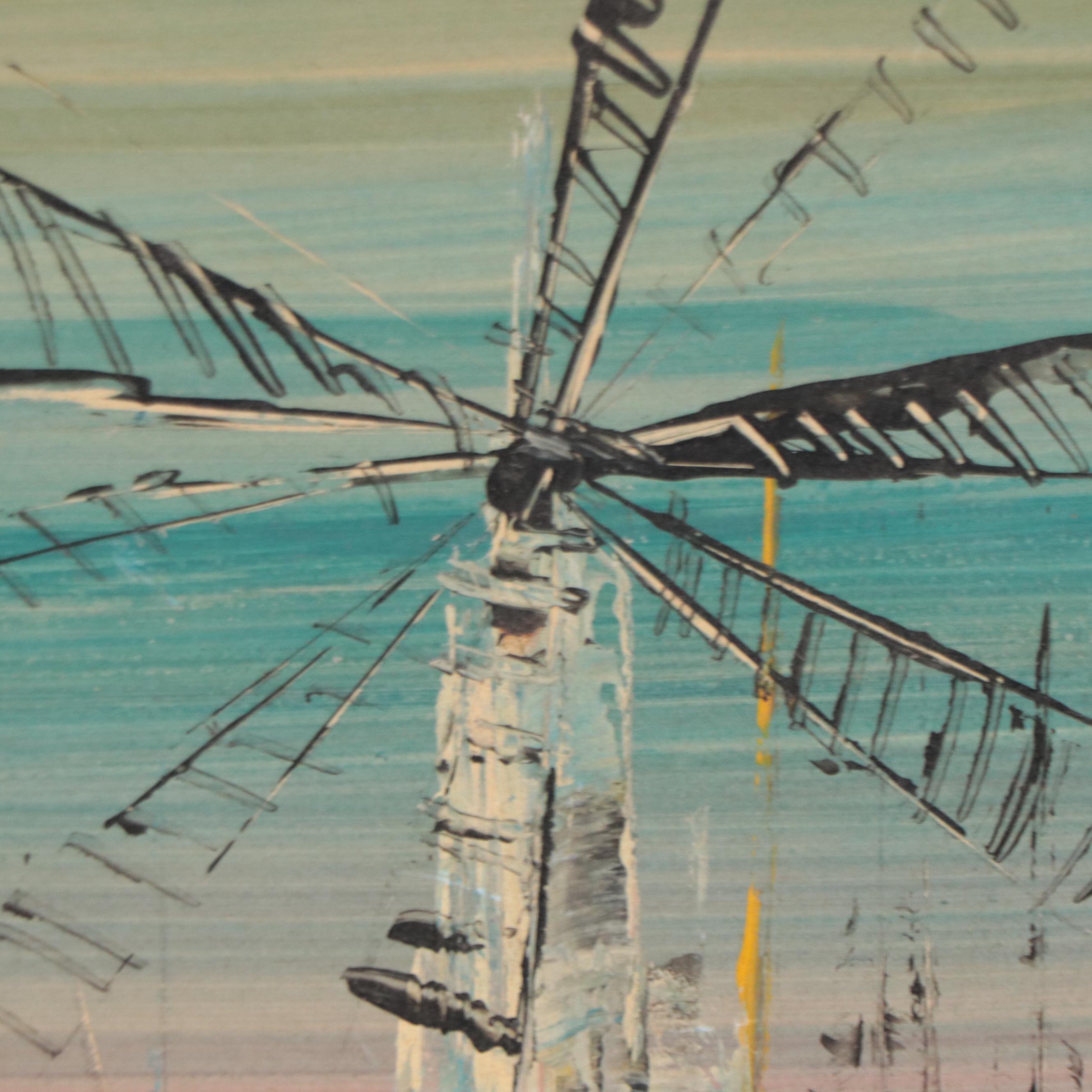 Oil Painting of Scene From Don Quixote