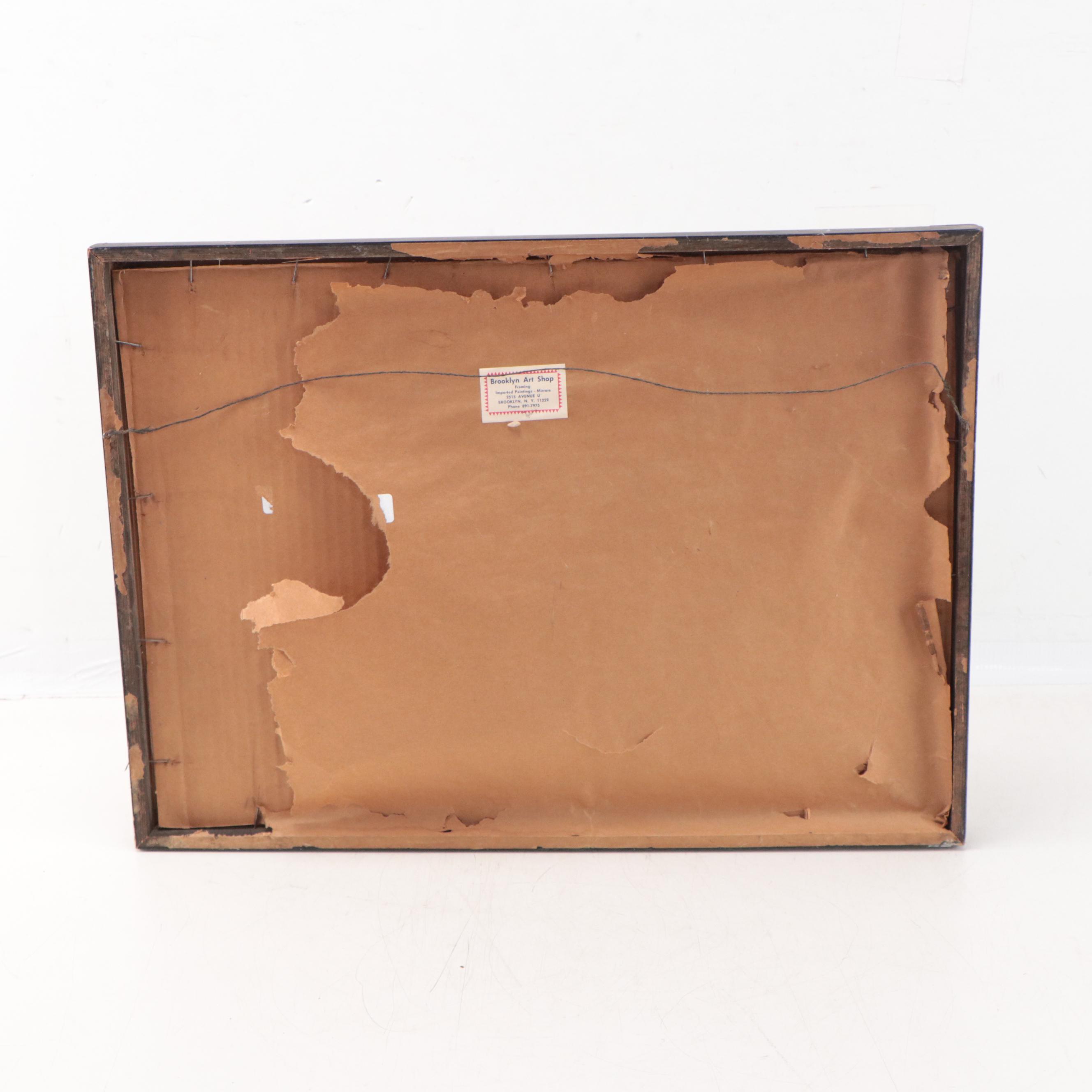 Oil Painting of Scene From Don Quixote