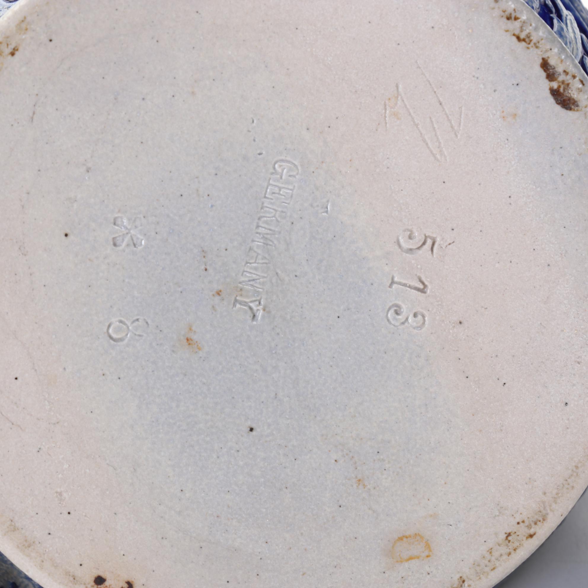 German Beer Steins Featuring Salt-Glazed and Commemorative Regimental Lithophane