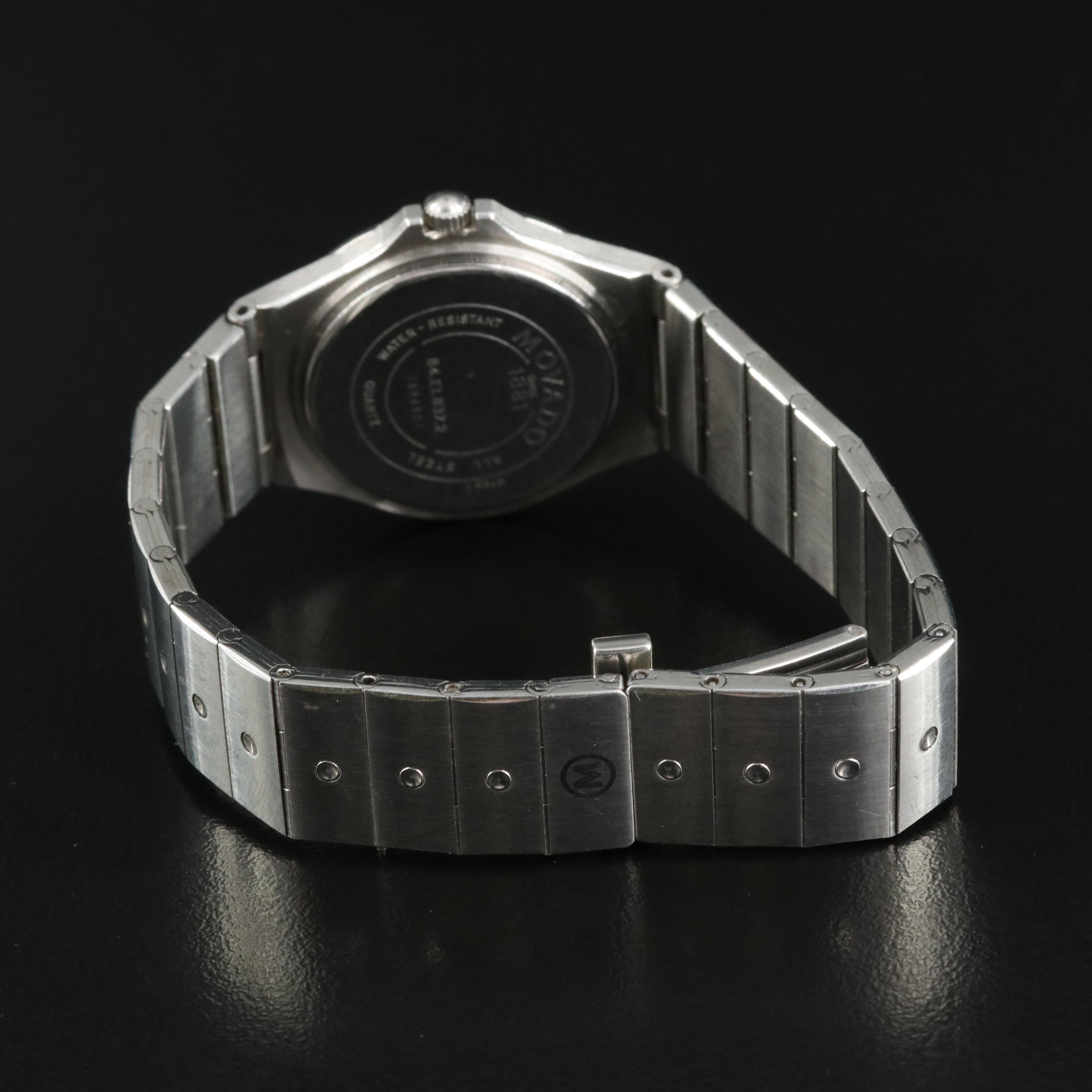 Movado Sport Stainless Steel Watch