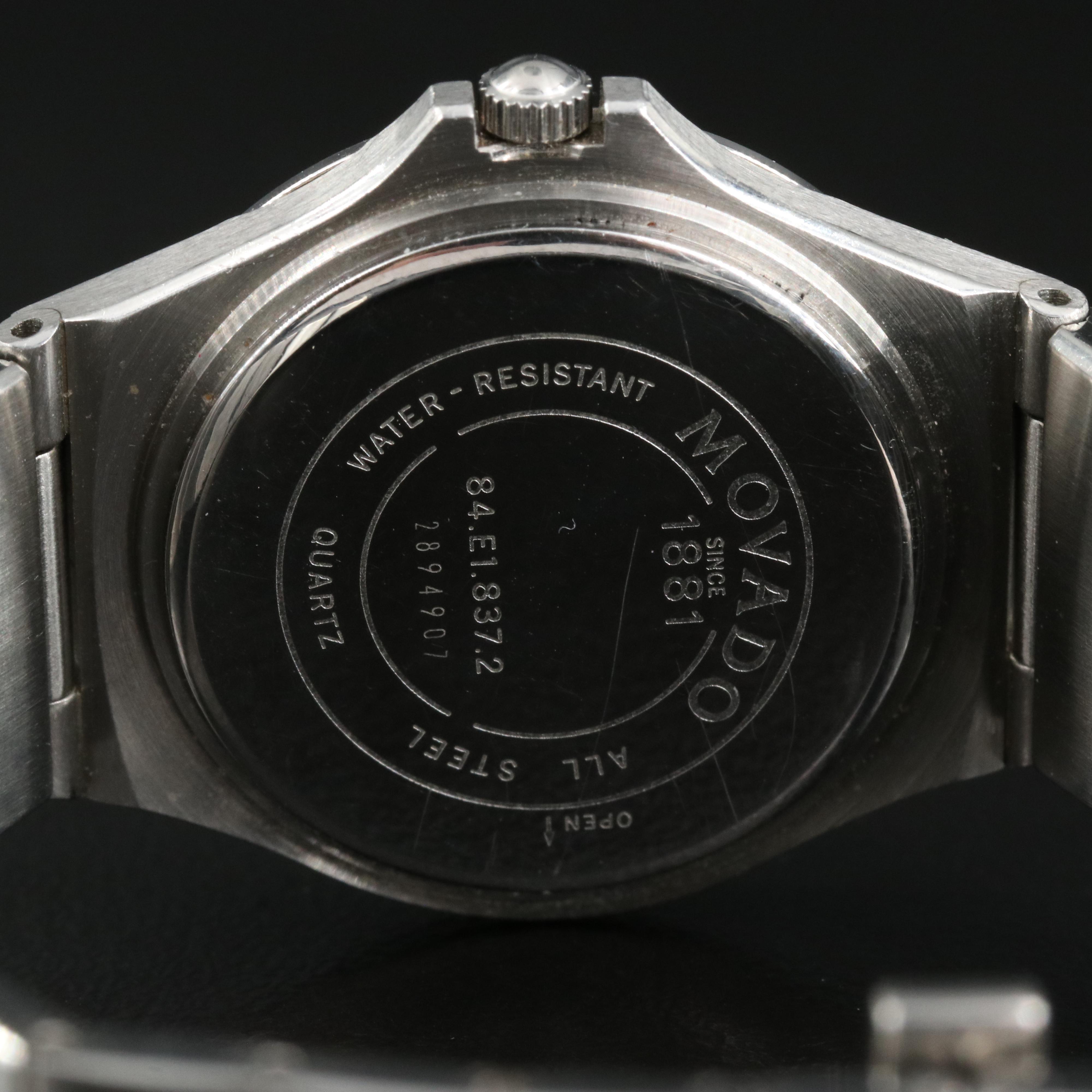 Movado Sport Stainless Steel Watch