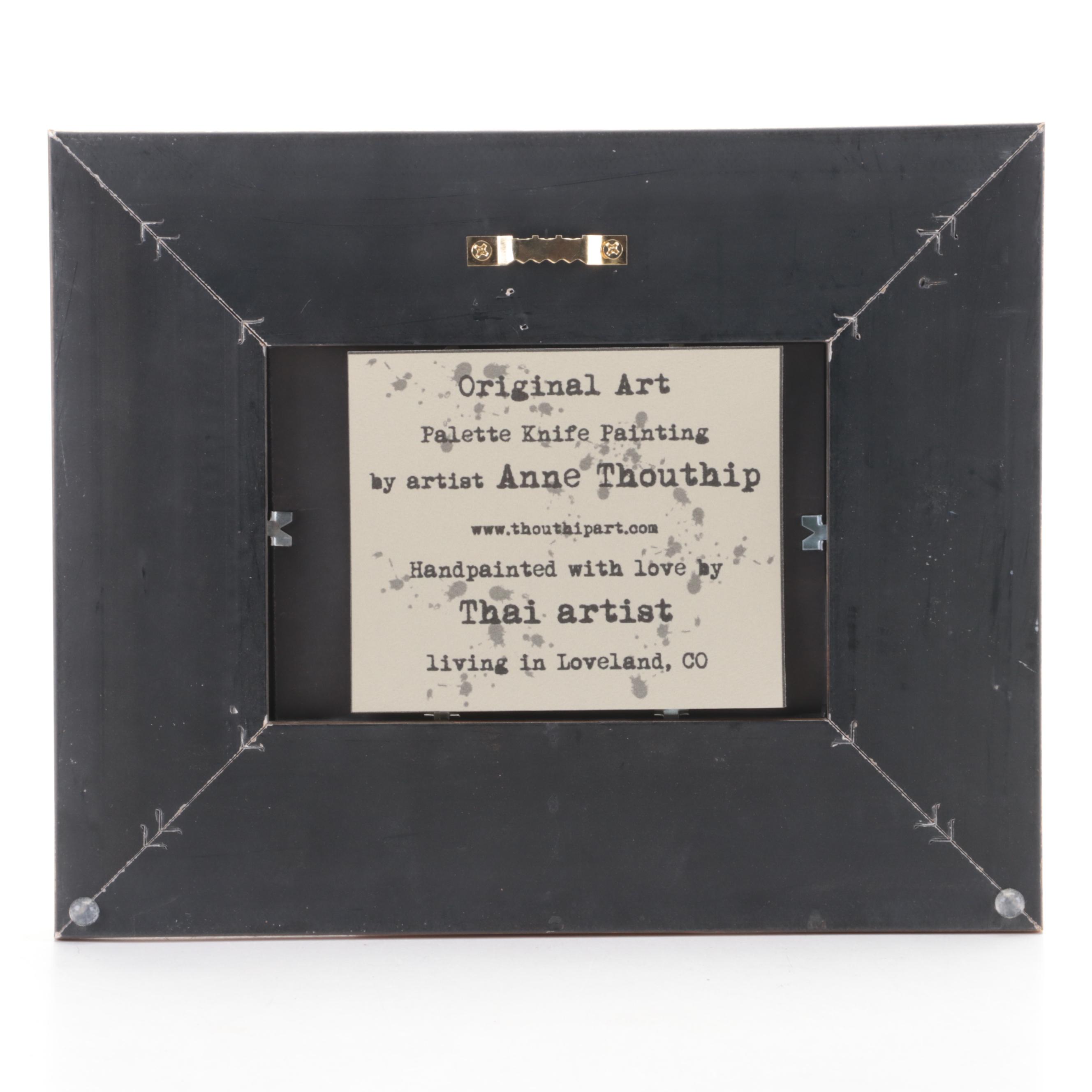 Anne Thouthip Abstract Landscape Acrylic Painting