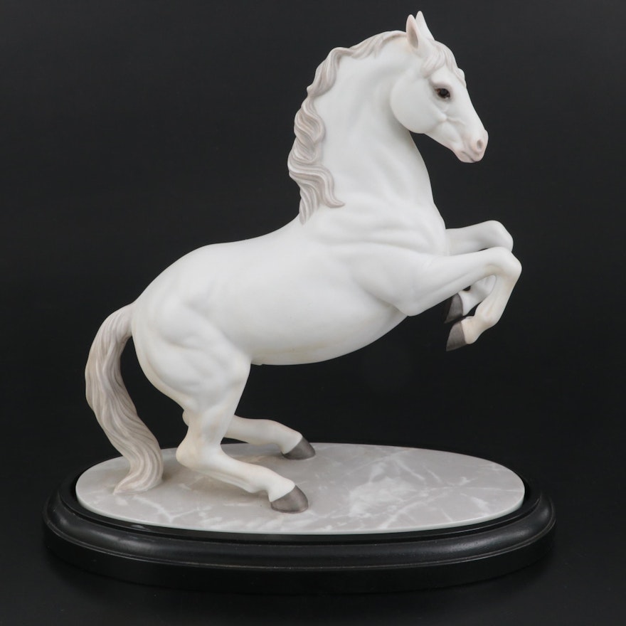 Lenox Porcelain "Airs Above the Ground" Horse Sculptures Line Figurine