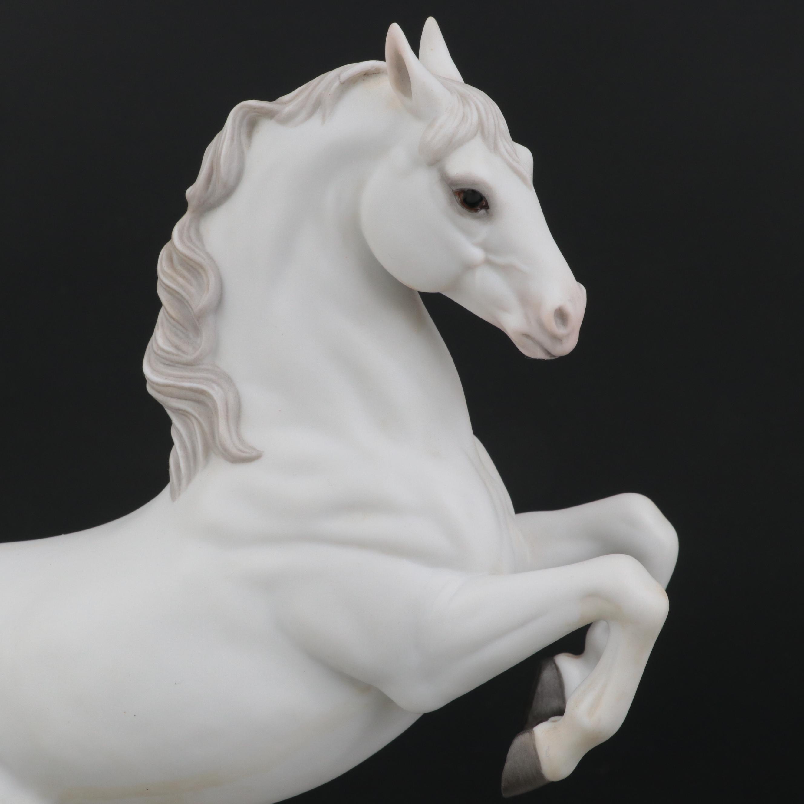 Lenox Porcelain "Airs Above the Ground" Horse Sculptures Line Figurine