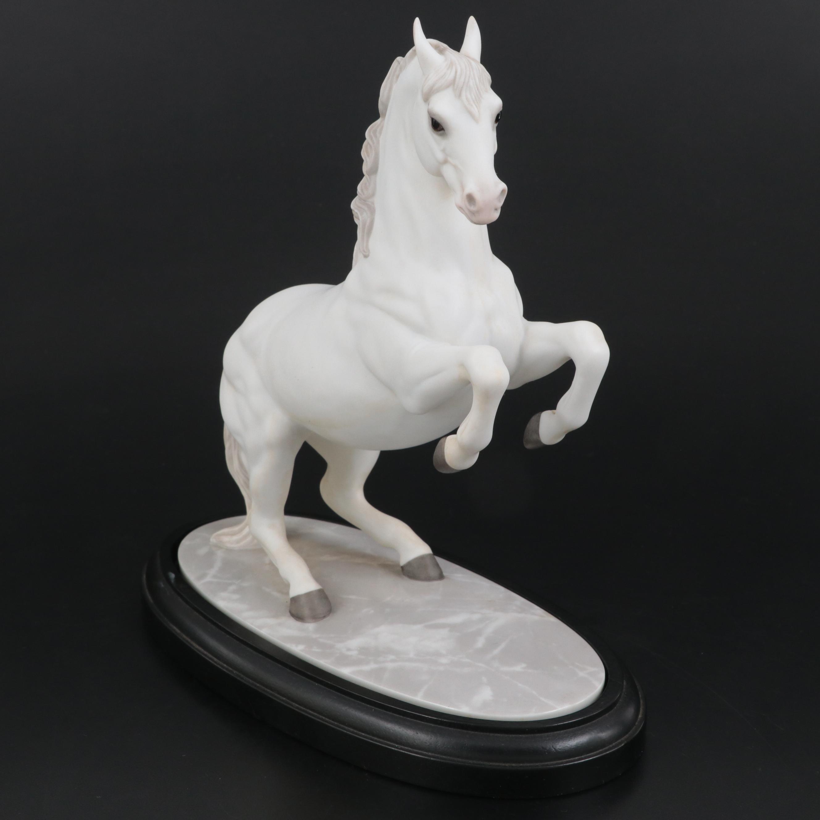 Lenox Porcelain "Airs Above the Ground" Horse Sculptures Line Figurine