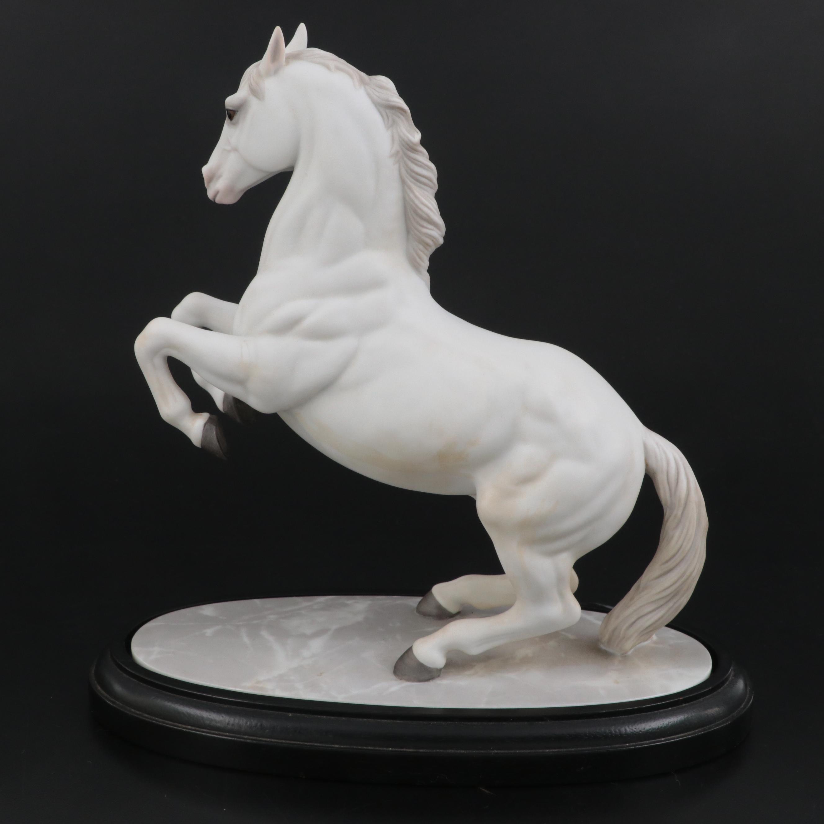 Lenox Porcelain "Airs Above the Ground" Horse Sculptures Line Figurine