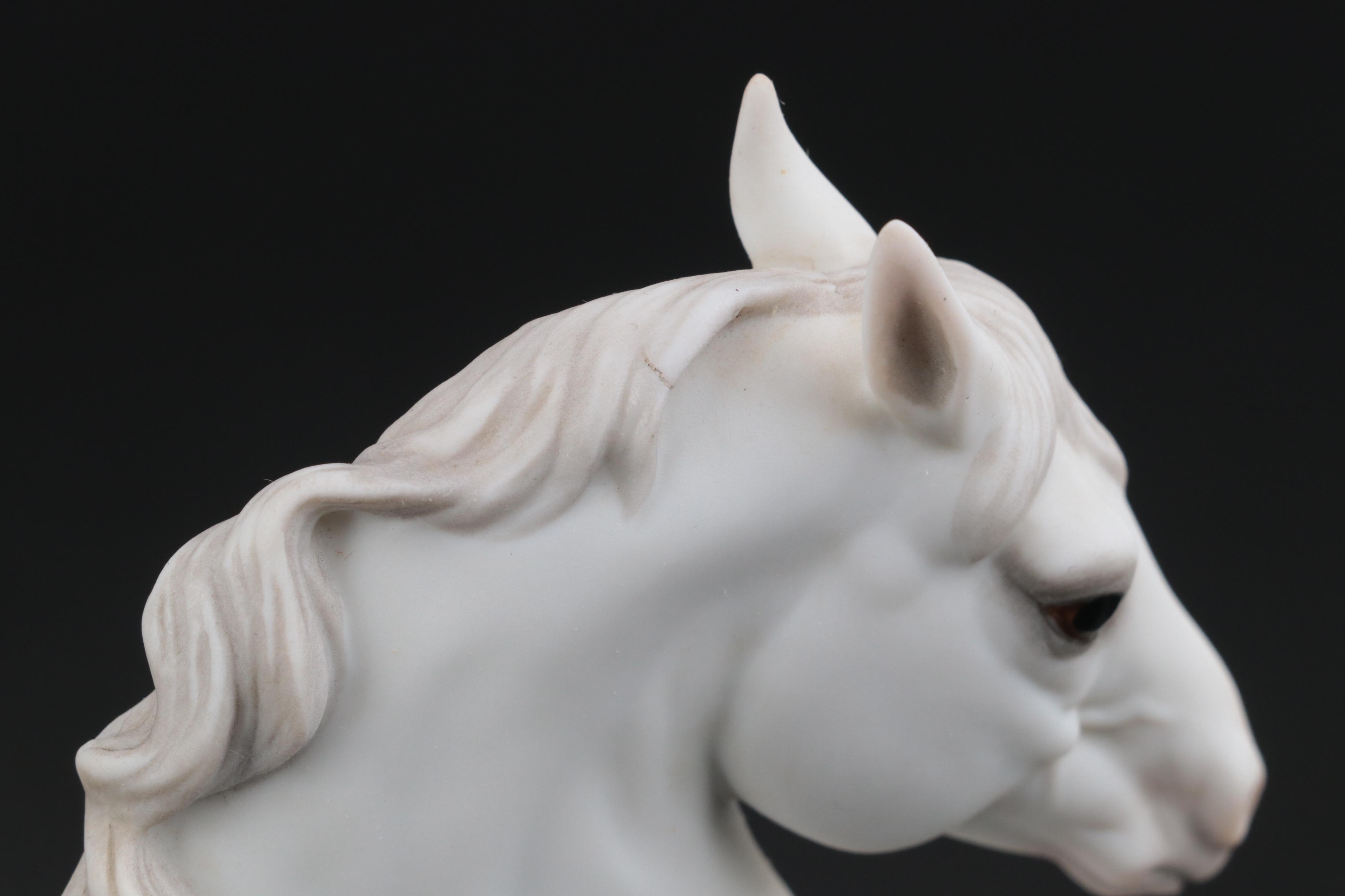 Lenox Porcelain "Airs Above the Ground" Horse Sculptures Line Figurine