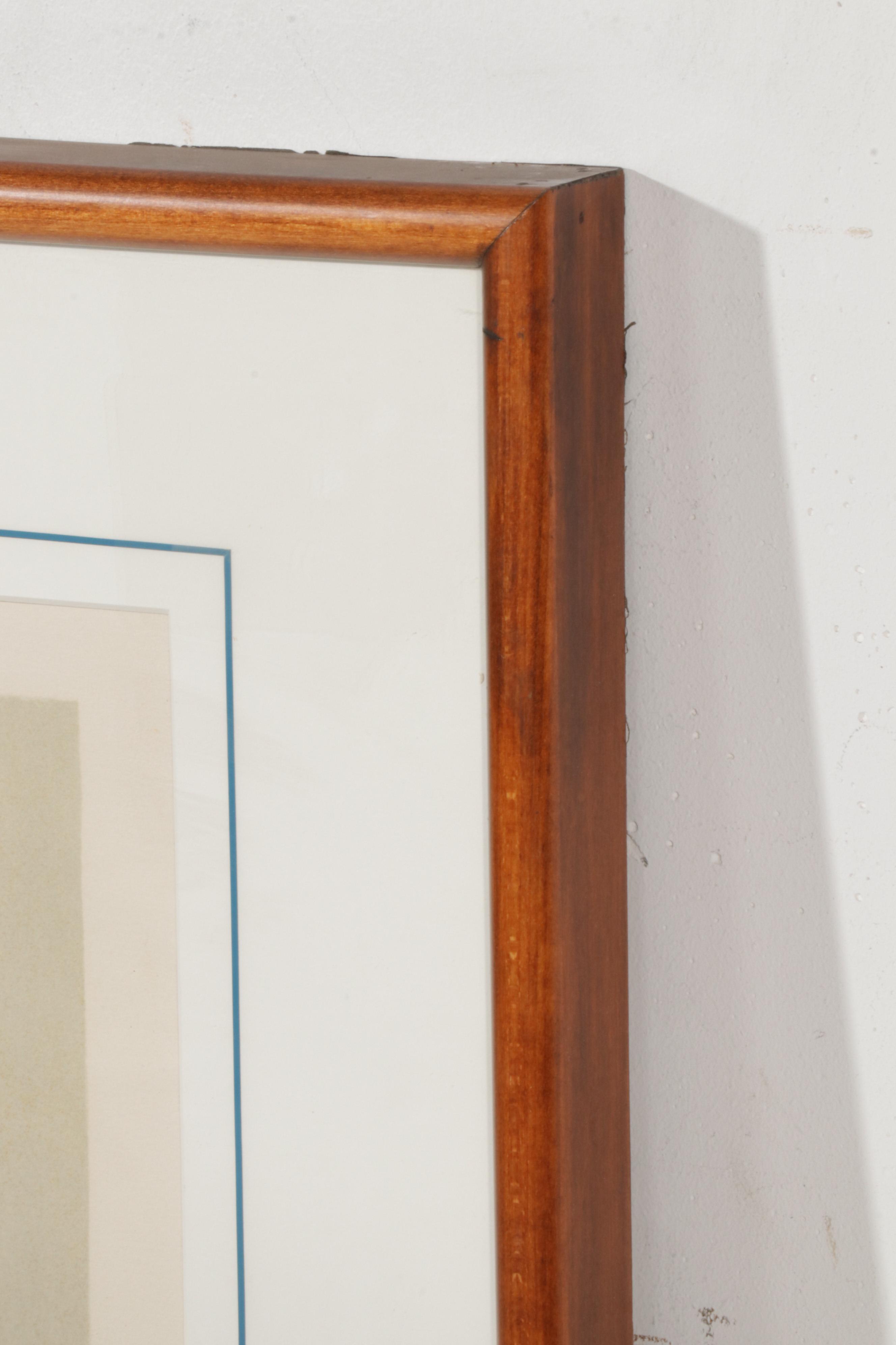 Graciela Rodo Boulanger Color Lithograph "Promenade en bicyclette," Circa 1980