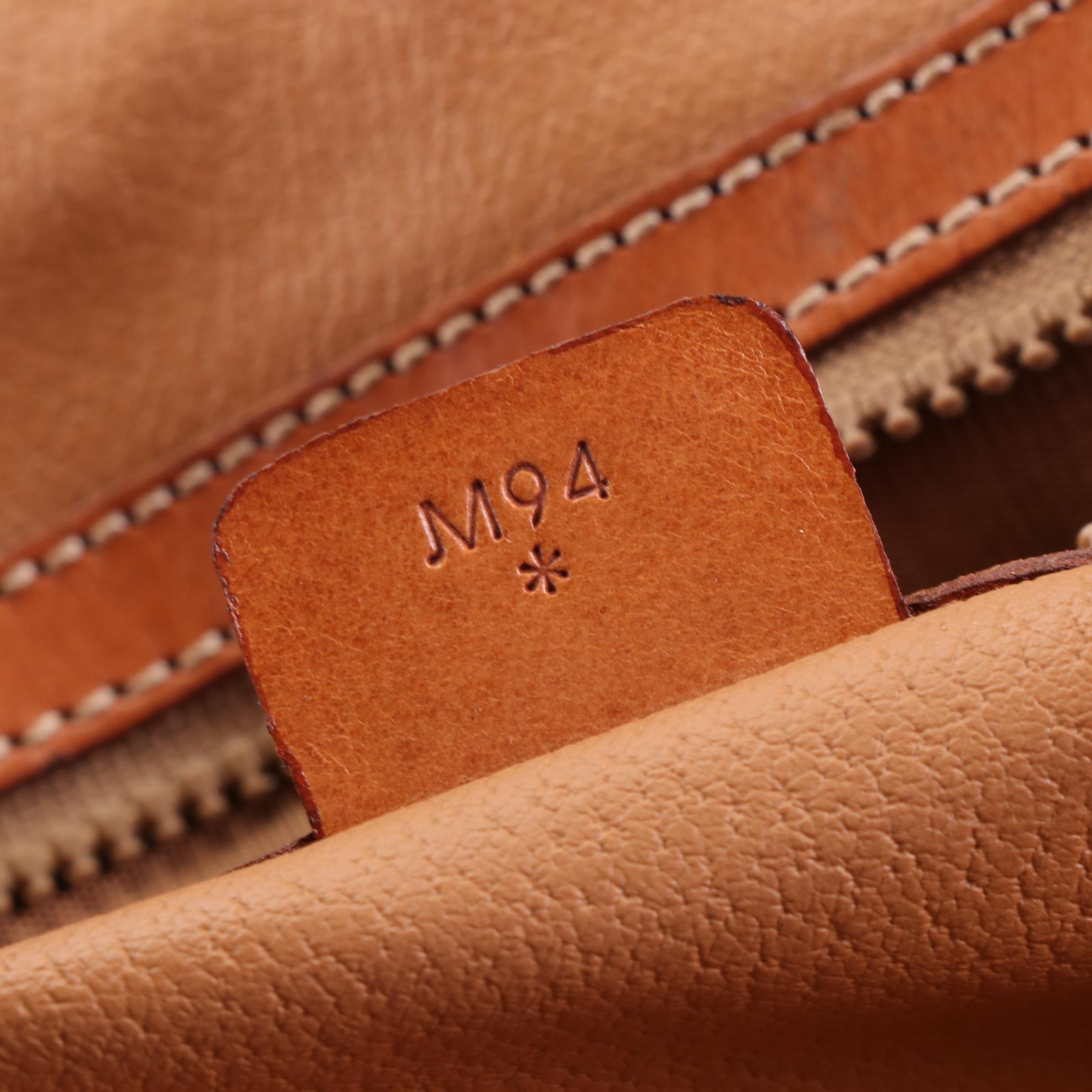 Celine Dome Satchel in Macadam Coated Canvas and Leather Trim