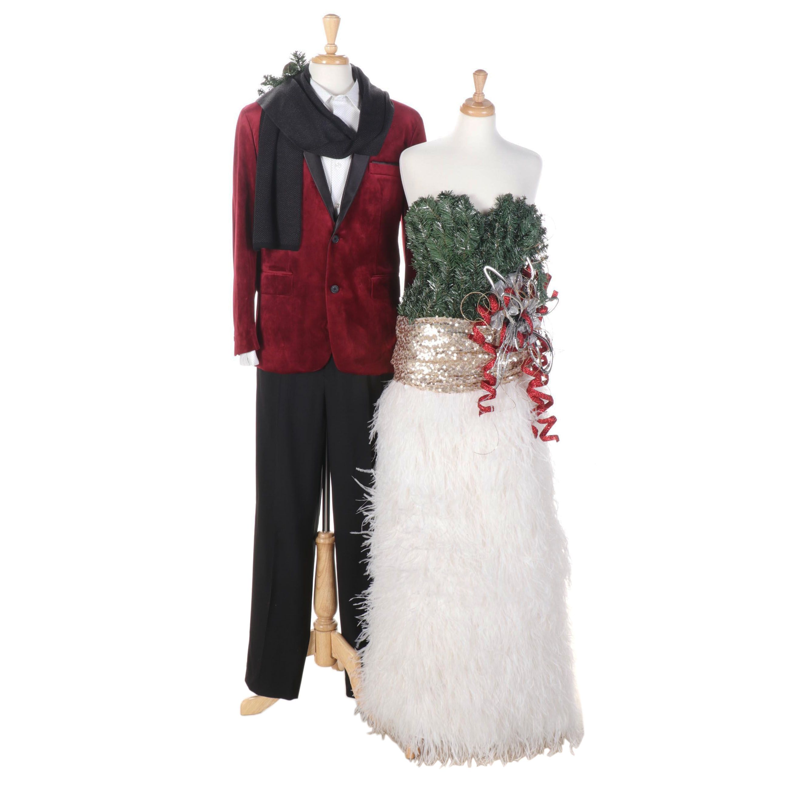 Seasonally Dressed Display Mannequins