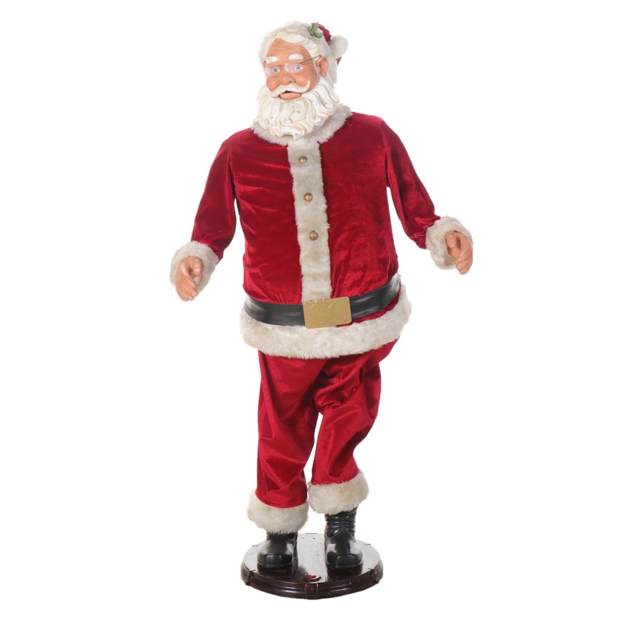 Dancing Santa Claus Figure