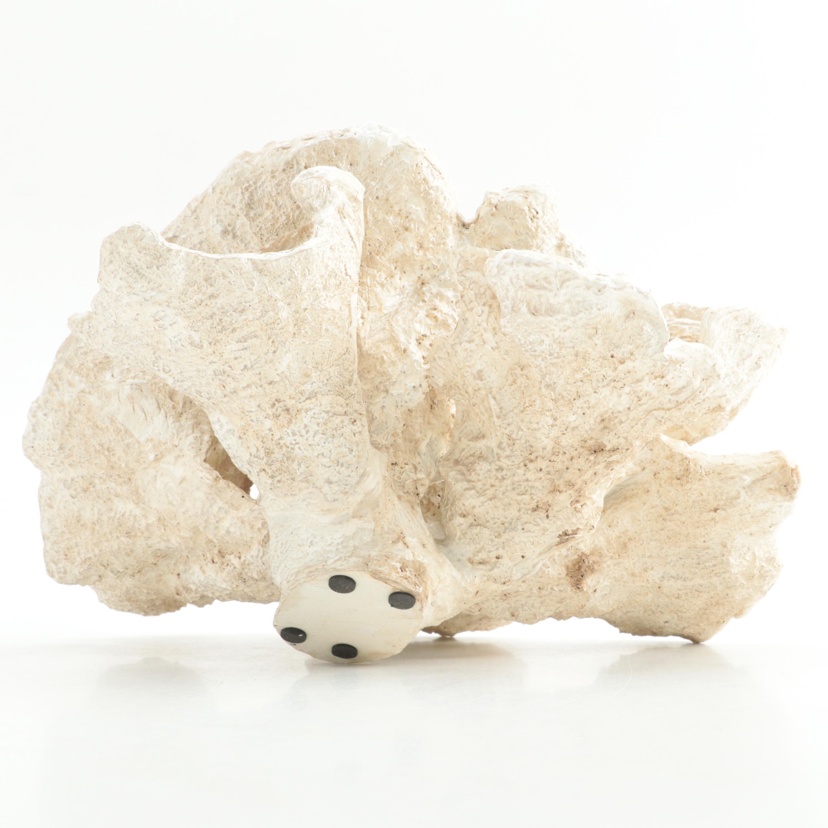 Cast Resin Coral Figure