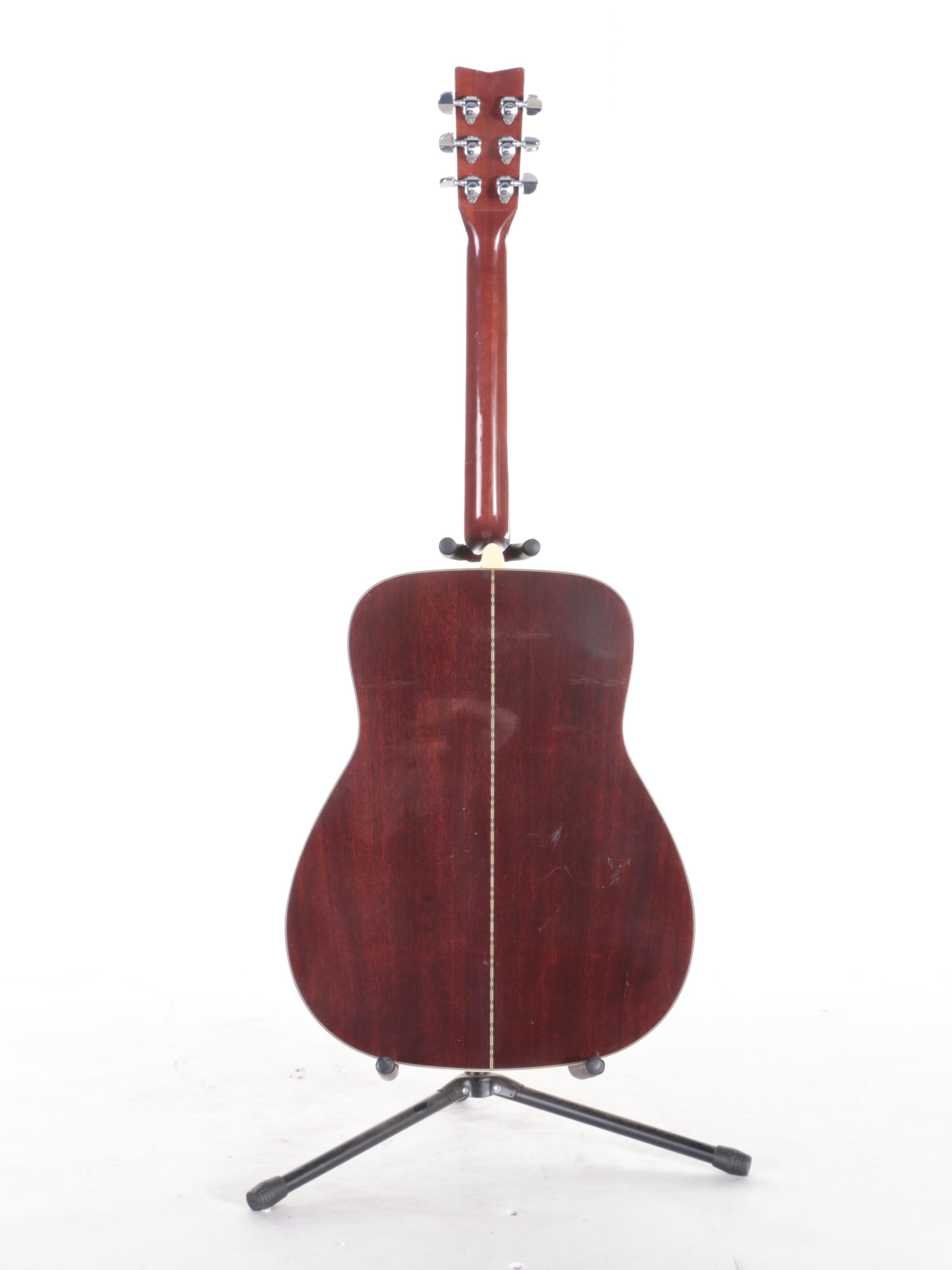 Yamaha Six-String Acoustic Guitar, 1970s