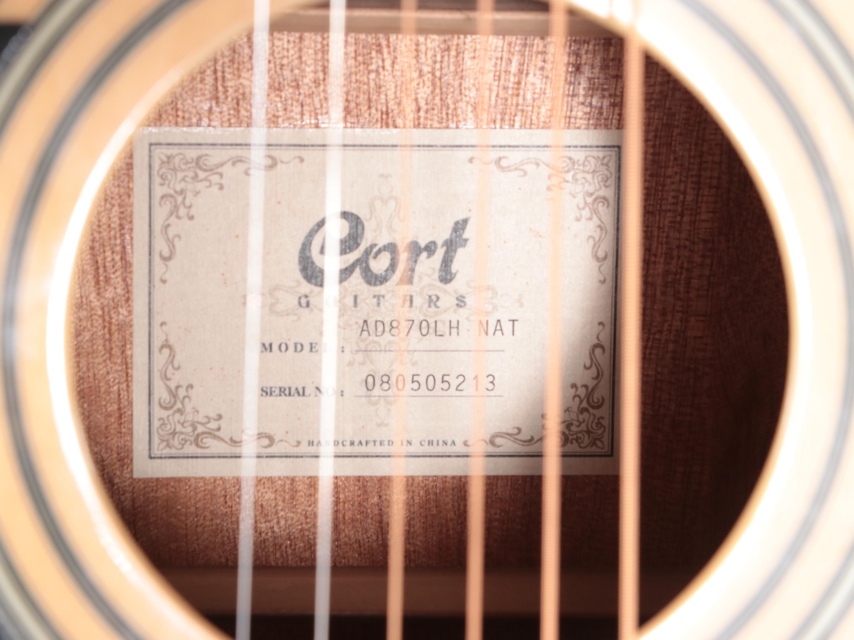 Cort Left-Handed Six-String Acoustic Guitar