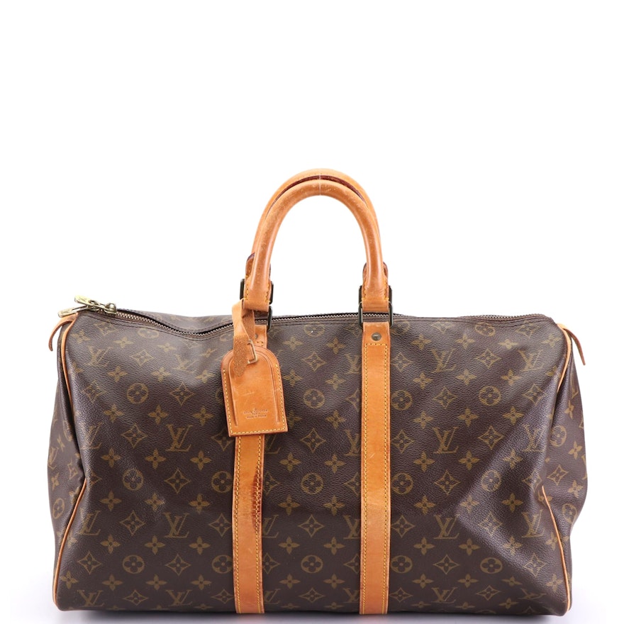 Louis Vuitton Keepall 45 in Monogram Canvas