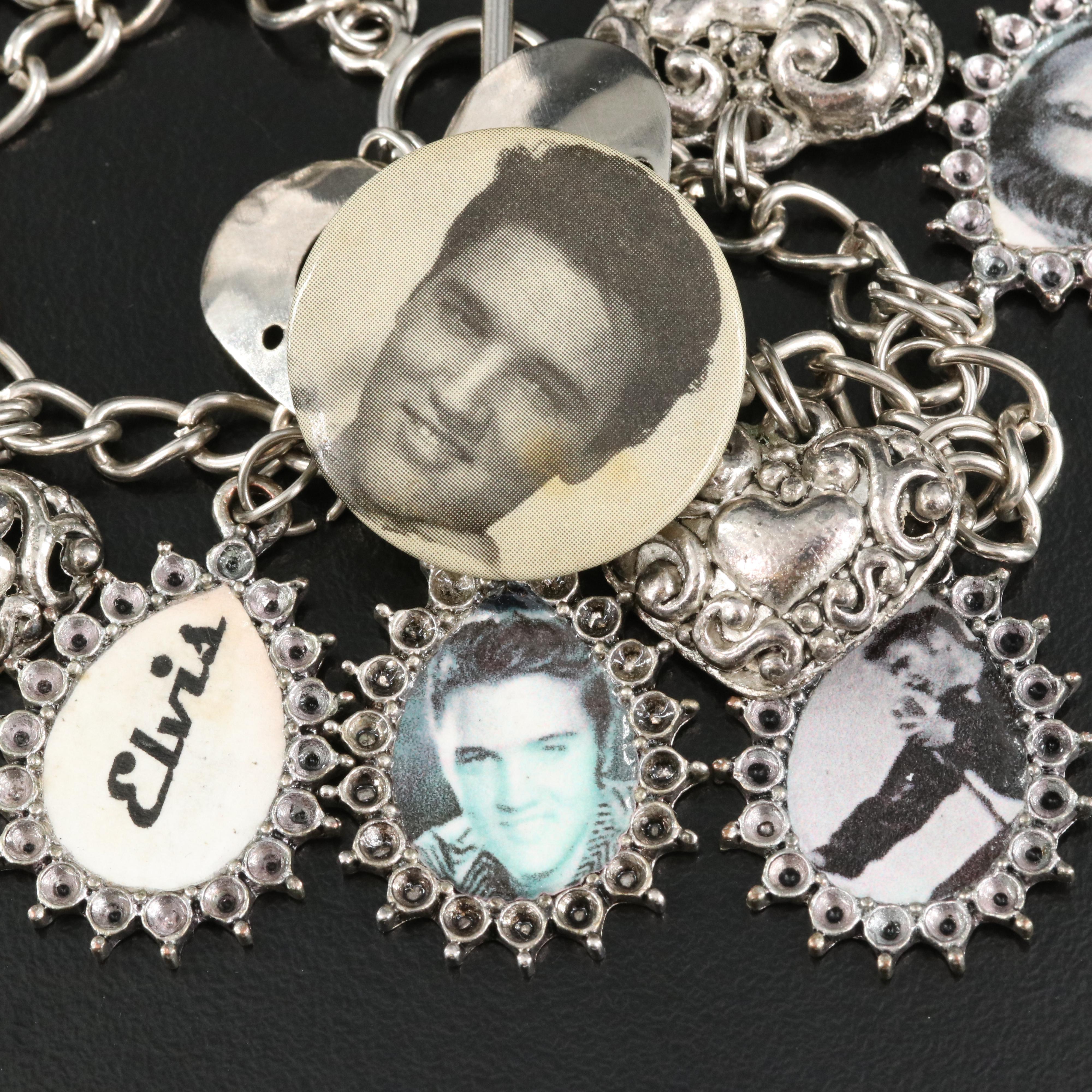 Elvis Charm Bracelet