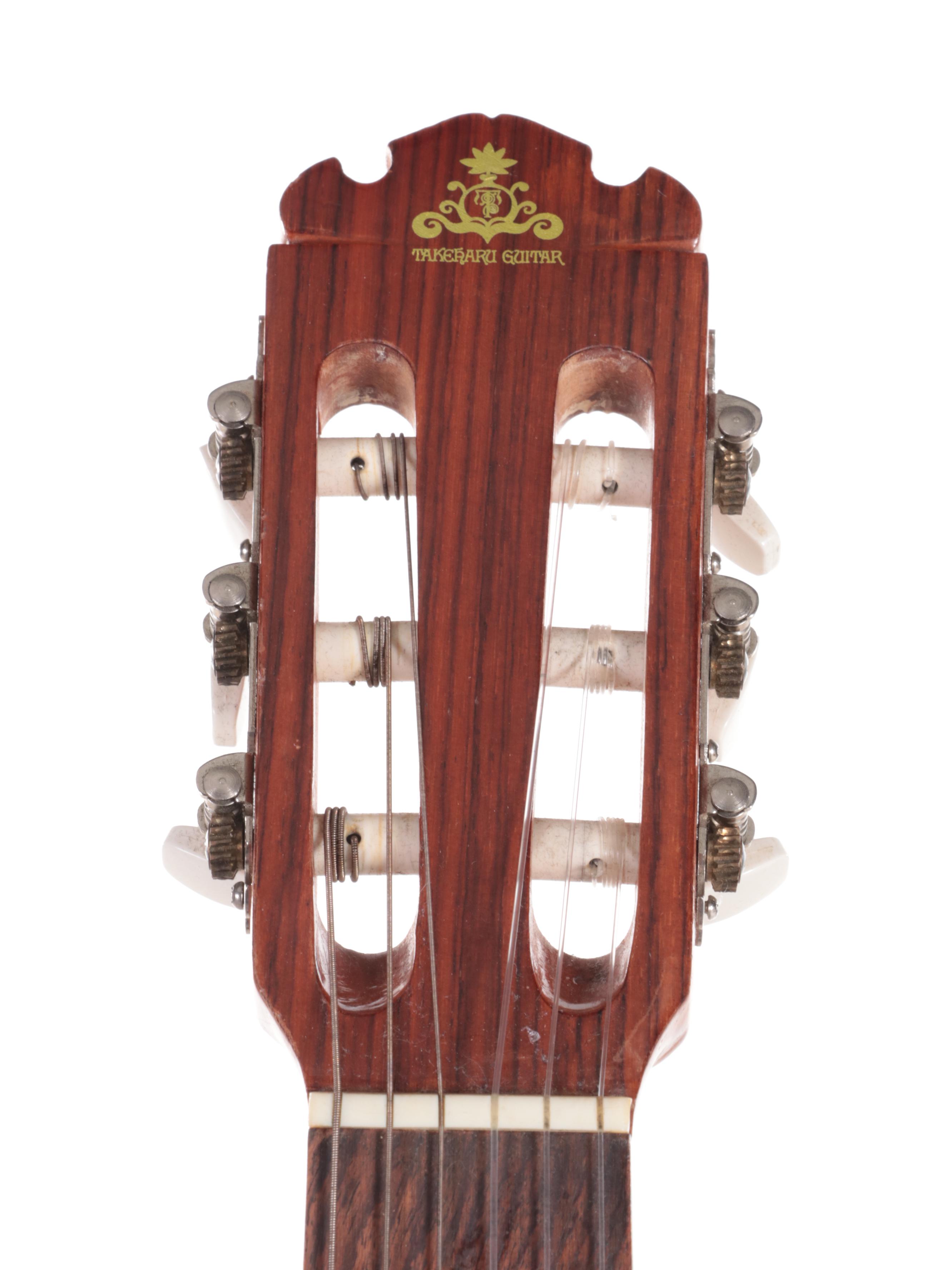 Takeharu Conservarté Six-String Classical Acoustic Guitar, 1980s