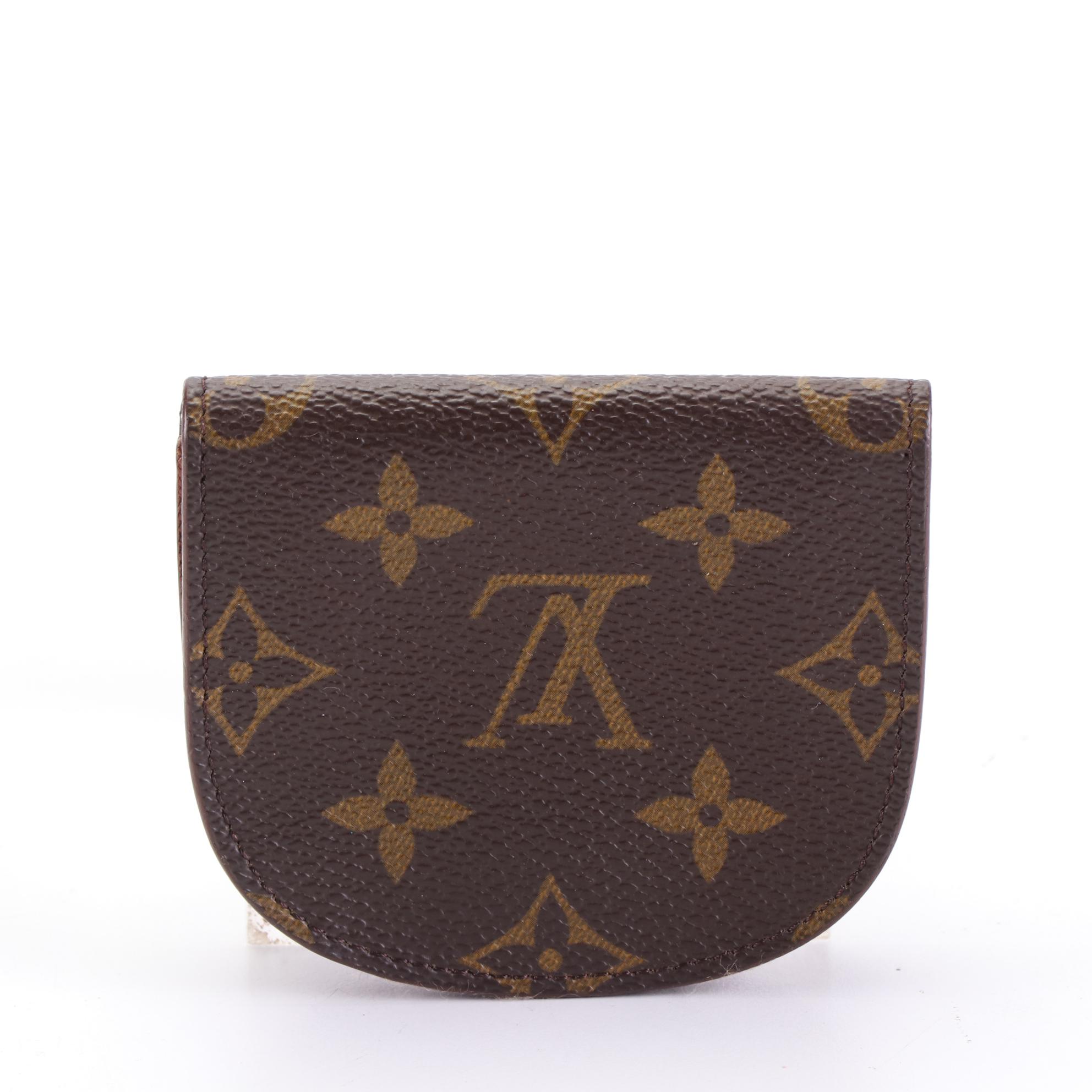 Louis Vuitton Coin Purse in Monogram Canvas and Leather