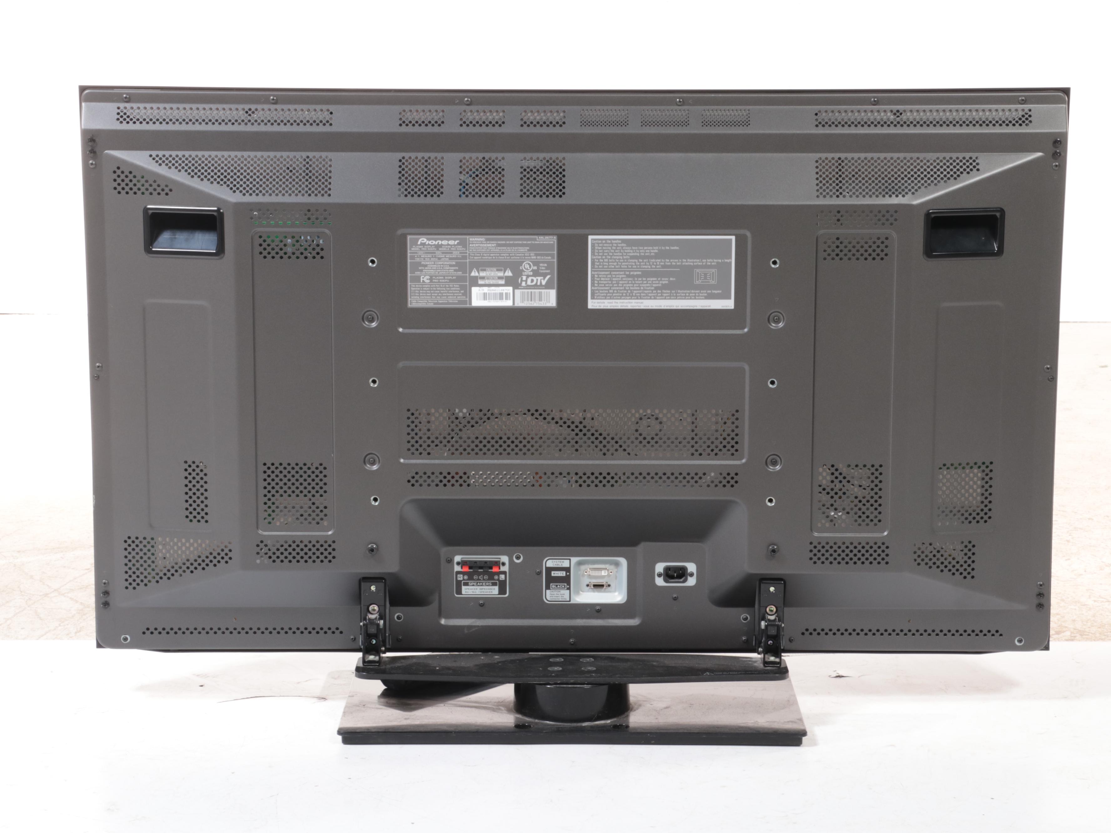 Pioneer Elite 50" Plasma Television With Integrated Speakers