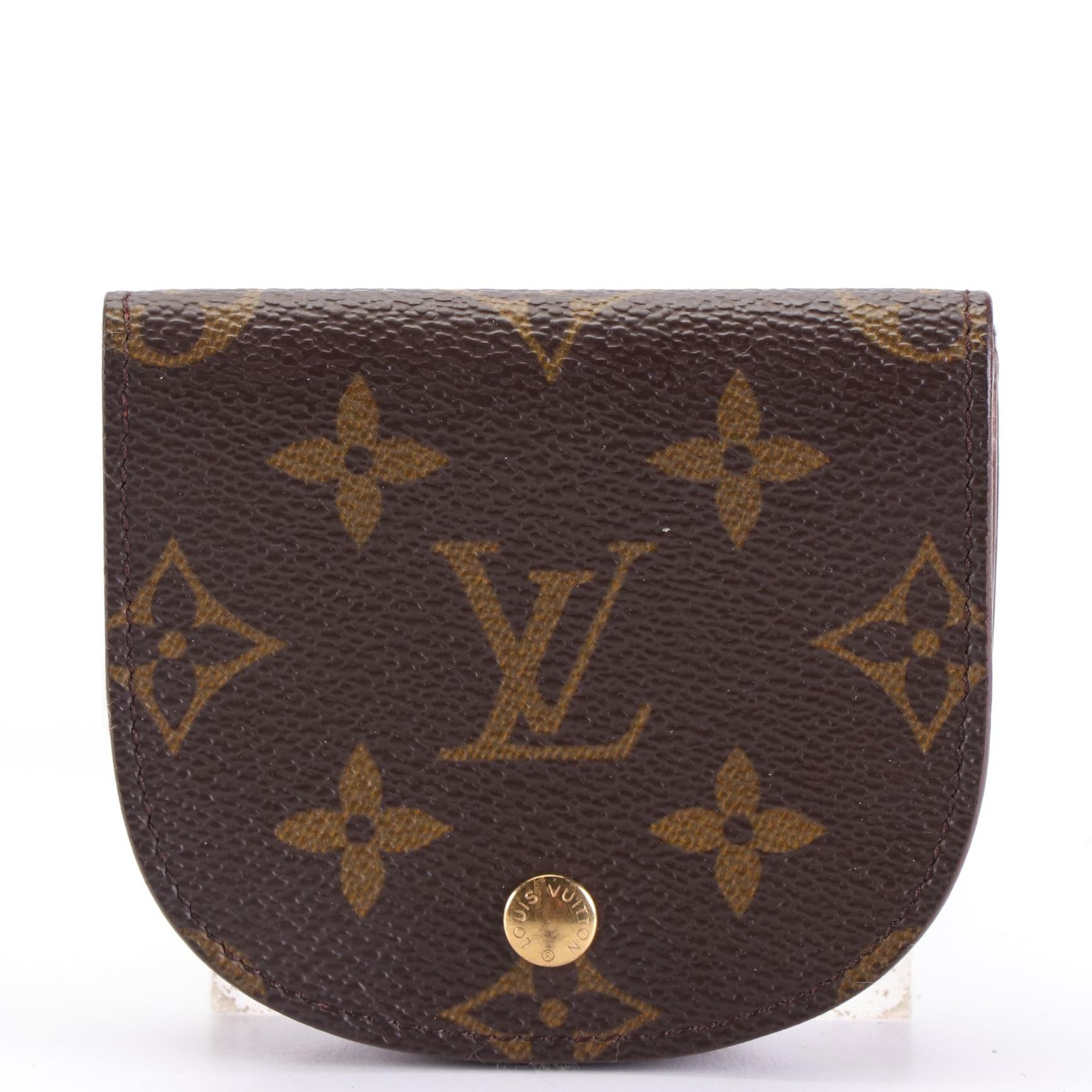 Louis Vuitton Coin Purse in Monogram Canvas and Leather
