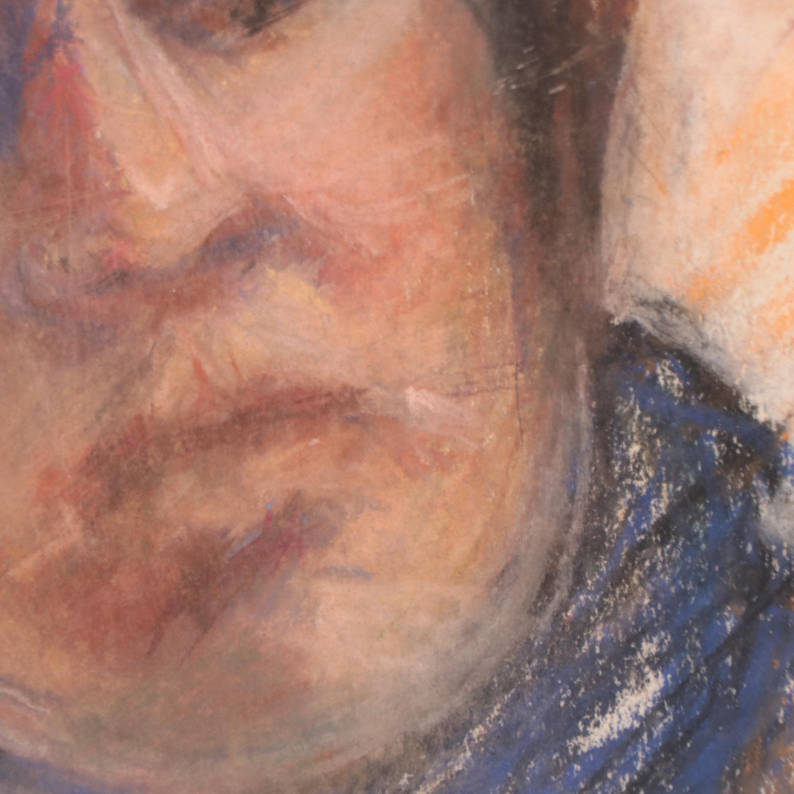 Saveria Pacimeo Portrait Pastel Drawing