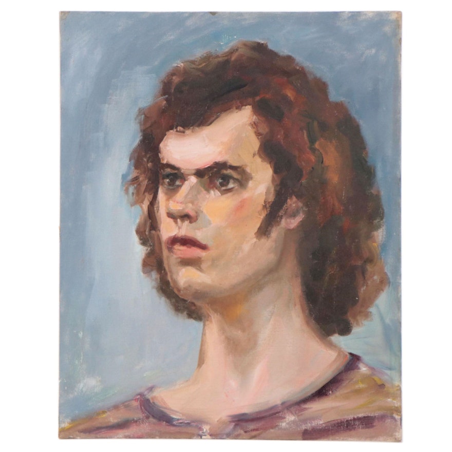 Pacimeo Portrait Oil Painting of Young Man