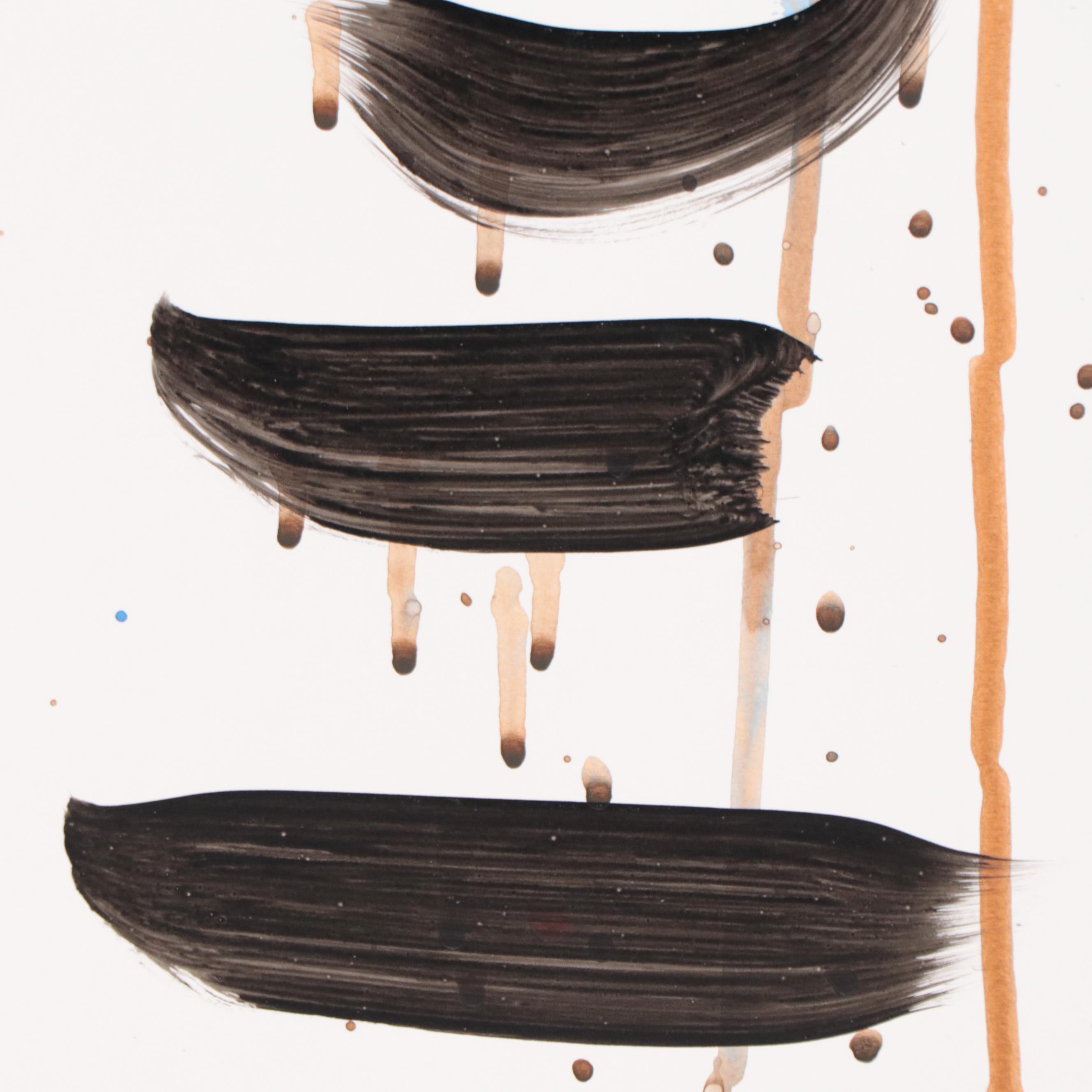 Peter Keil Abstract Portrait Acrylic Painting