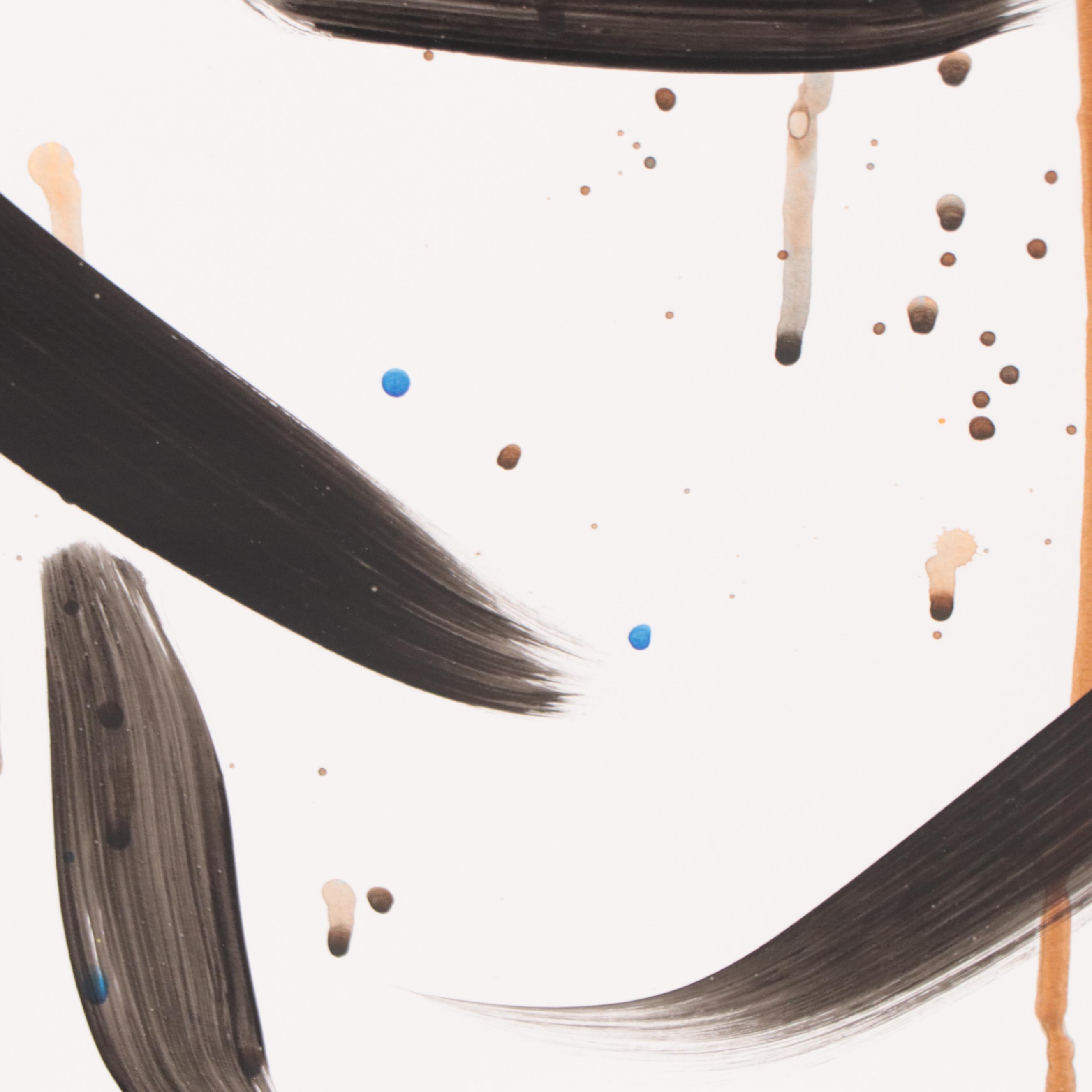 Peter Keil Abstract Portrait Acrylic Painting