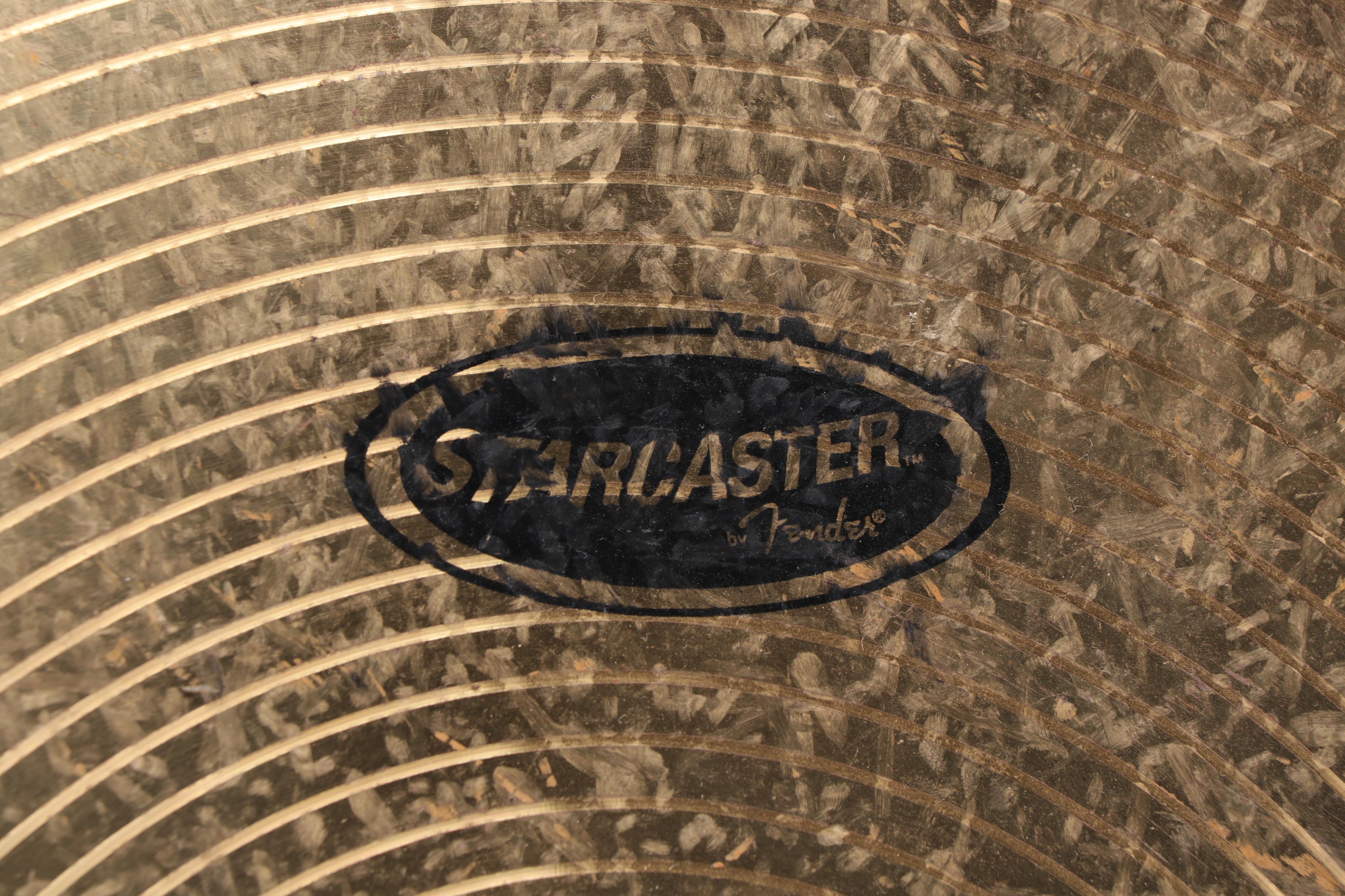 Starcaster by Fender Drum Set With Firth Drumsticks and Drum Throne