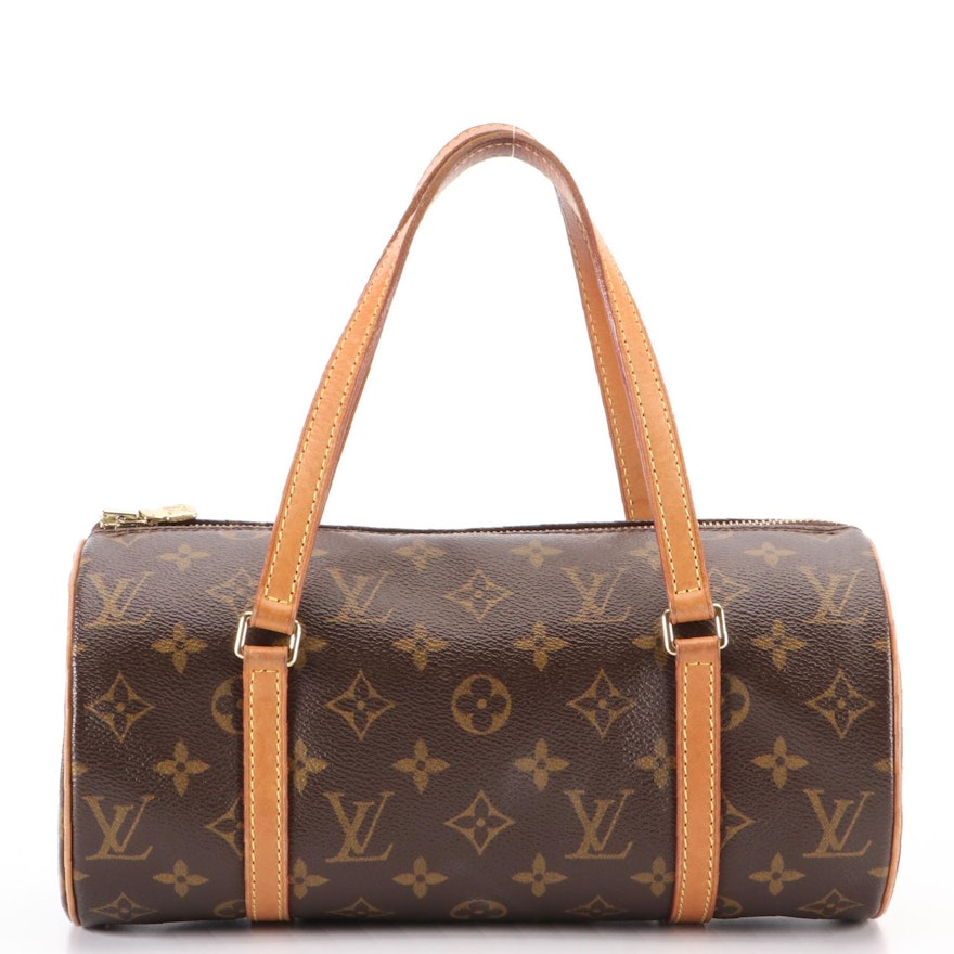 Louis Vuitton Papillon 26 Bag in Monogram Canvas and Leather