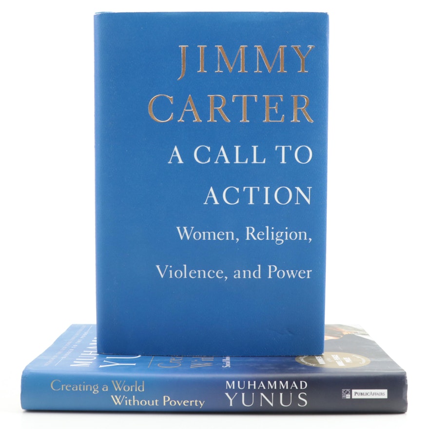 Signed "A Call to Action" by Jimmy Carter and More