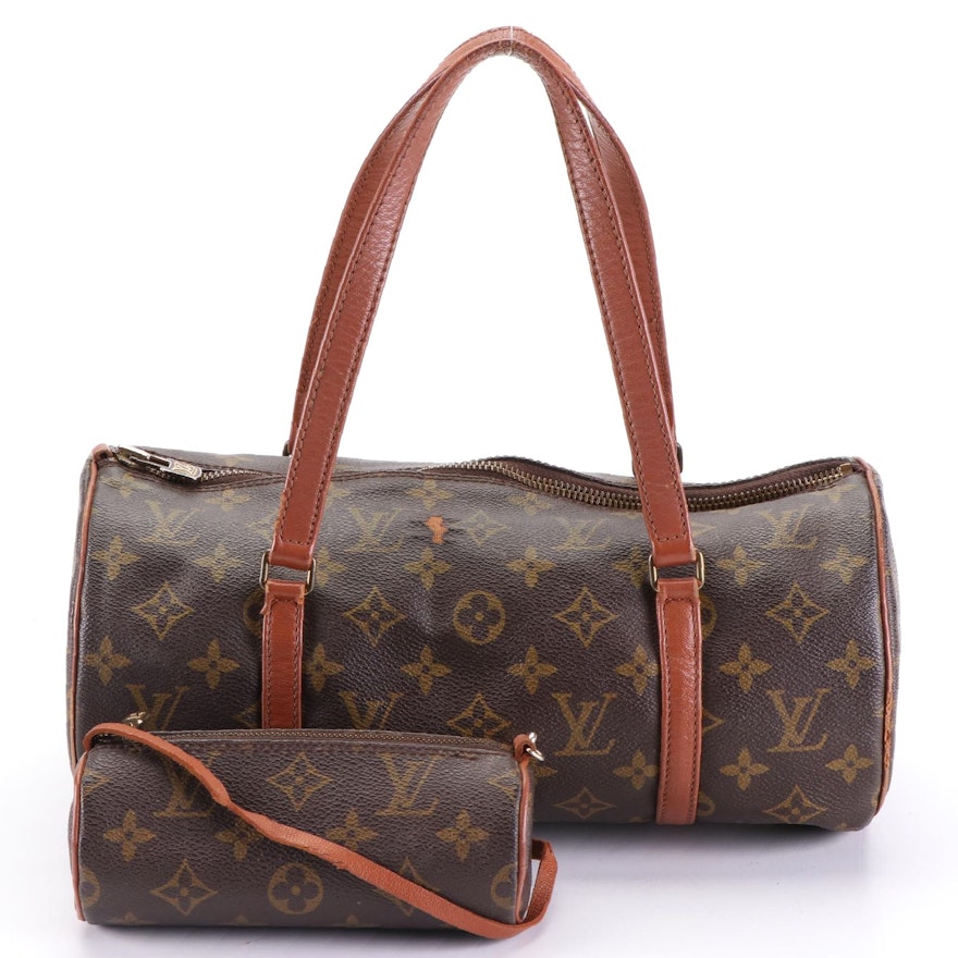 Louis Vuitton Papillon 30 in Monogram Canvas with Pochette