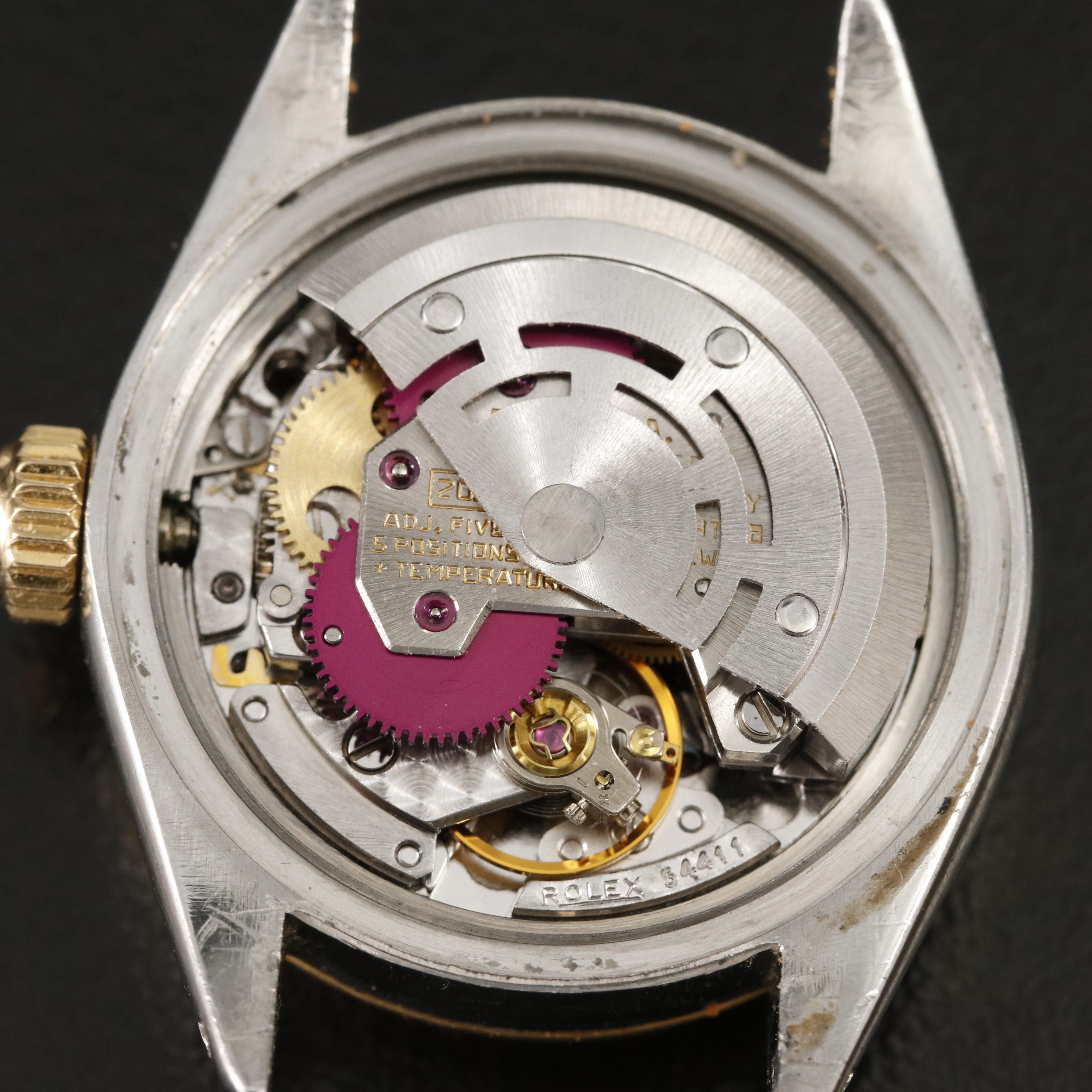 1977 Rolex Oyster Perpetual Diamond Dial Watch