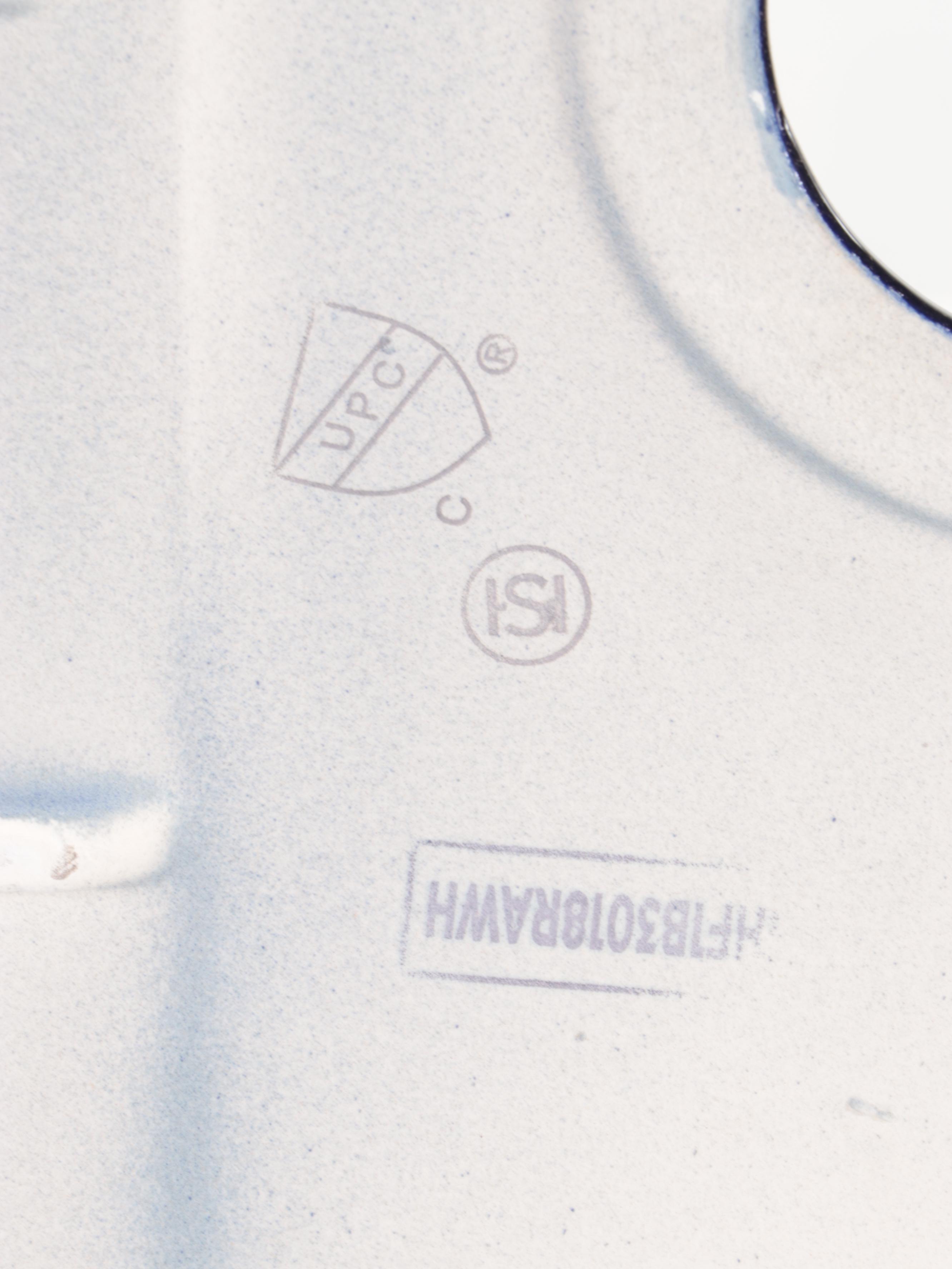 Dark Blue Fireclay Farmhouse Sink, Polished Brass Pull-Down Kitchen Faucet