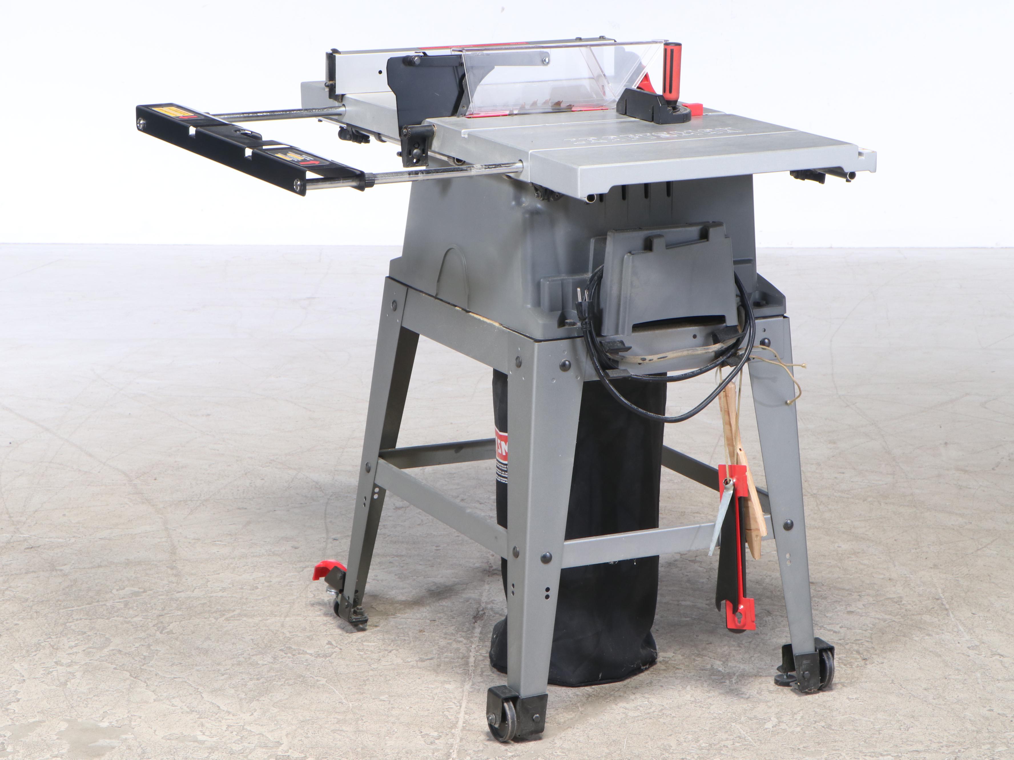 Craftsman 10" Table Saw With Casters