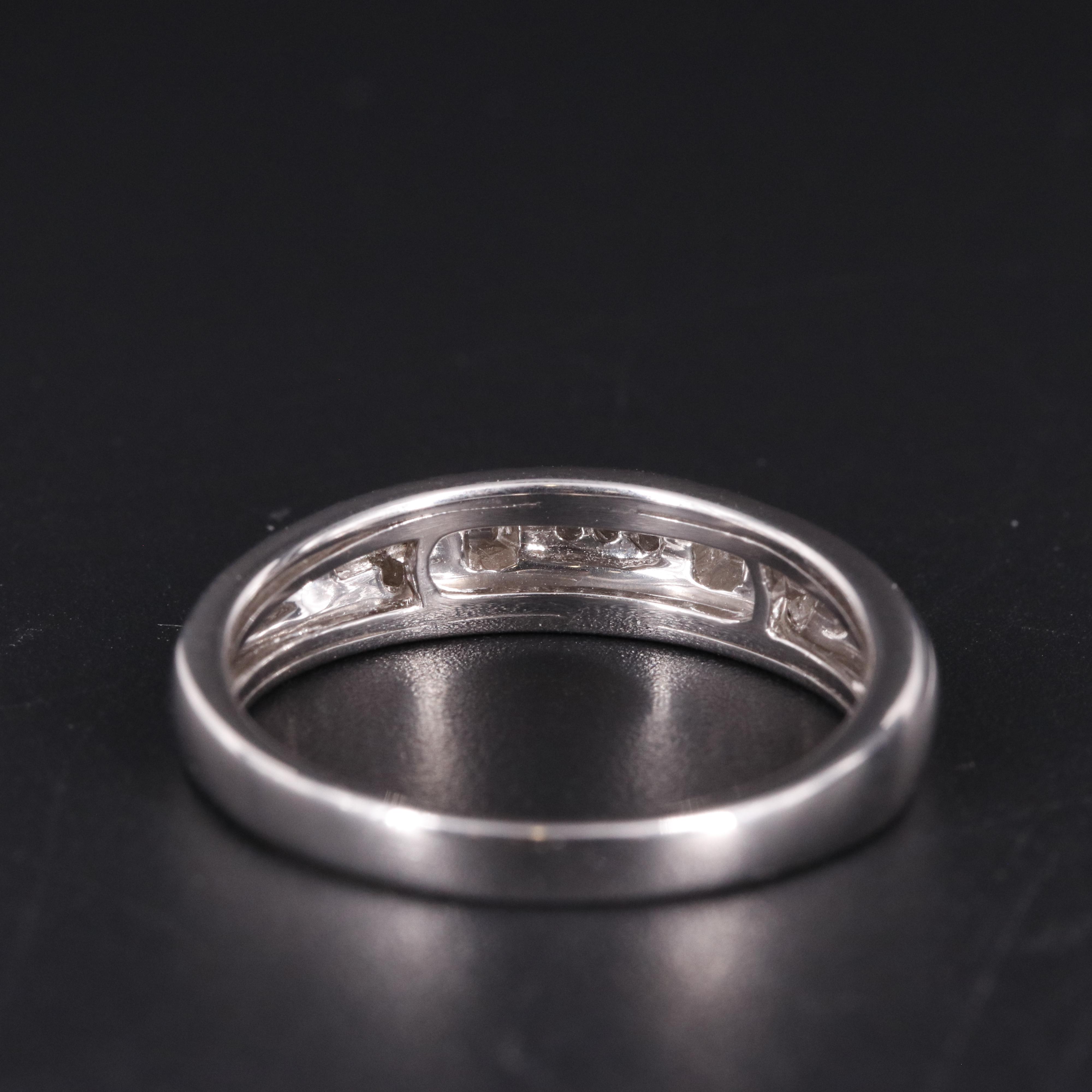 Sterling Diamond Ring