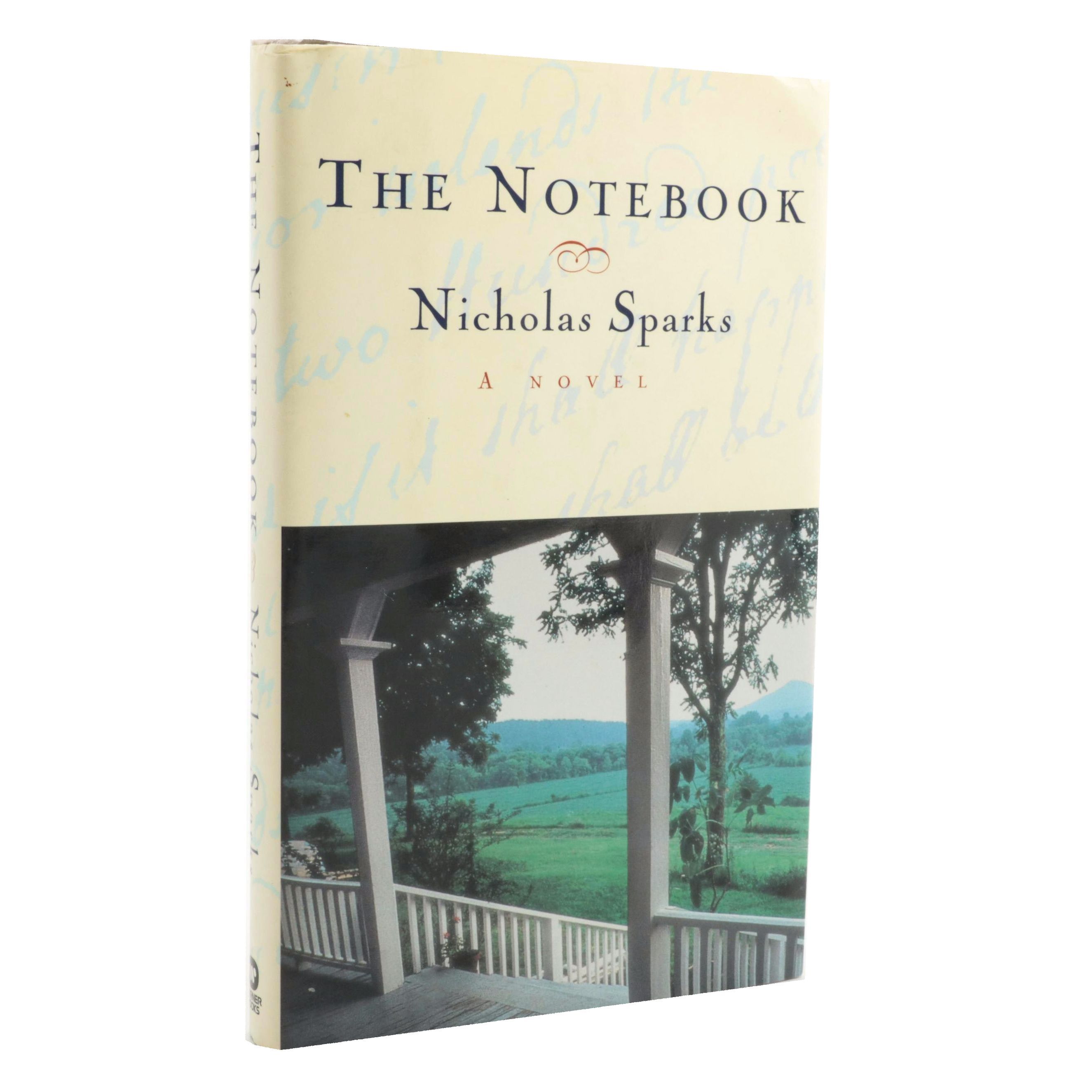 Signed First Edition "The Notebook" by Nicholas Sparks, 1996