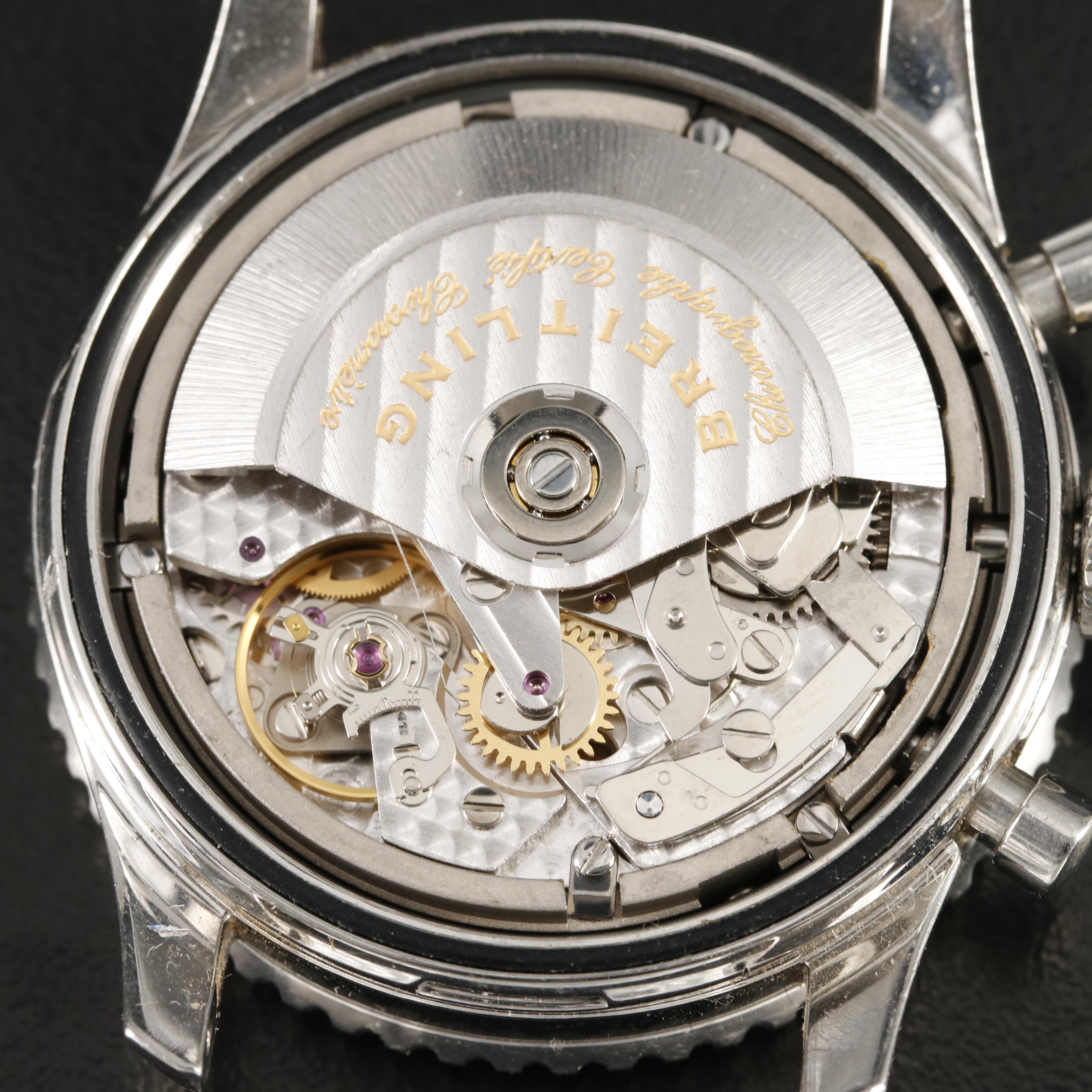 2007 Breitling Navitimer Chronometre Stainless Steel Watch