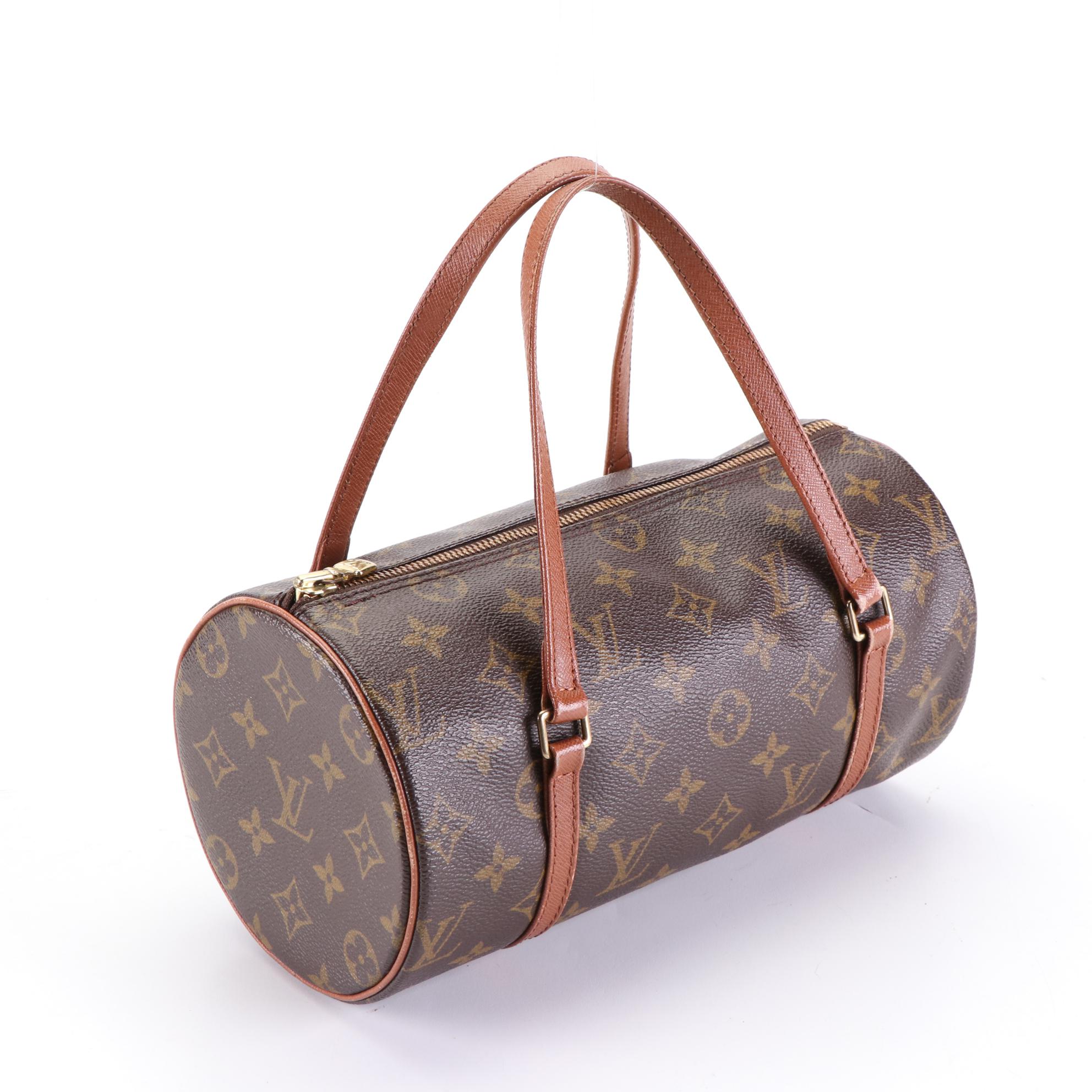 Louis Vuitton Papillon Bag in Monogram Canvas and Leather