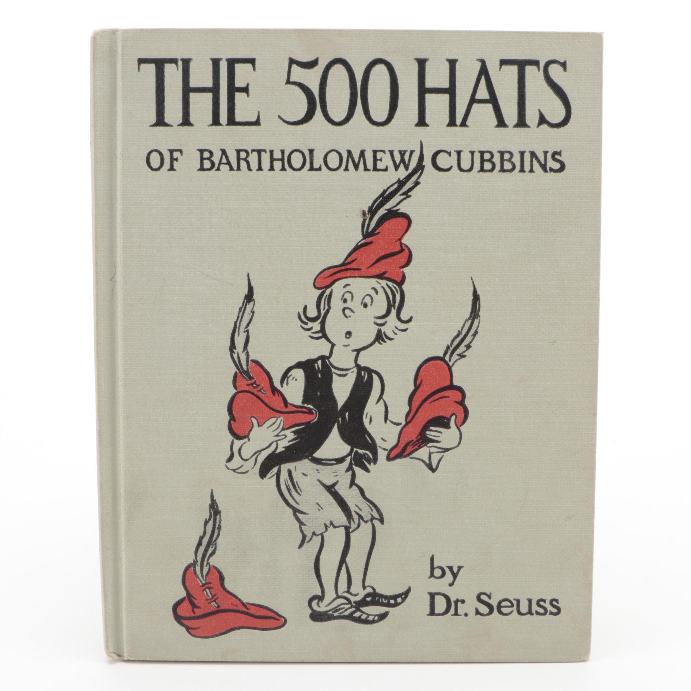Special Edition "The 500 Hats of Bartholomew Cubbins" by Dr. Suess, 1938