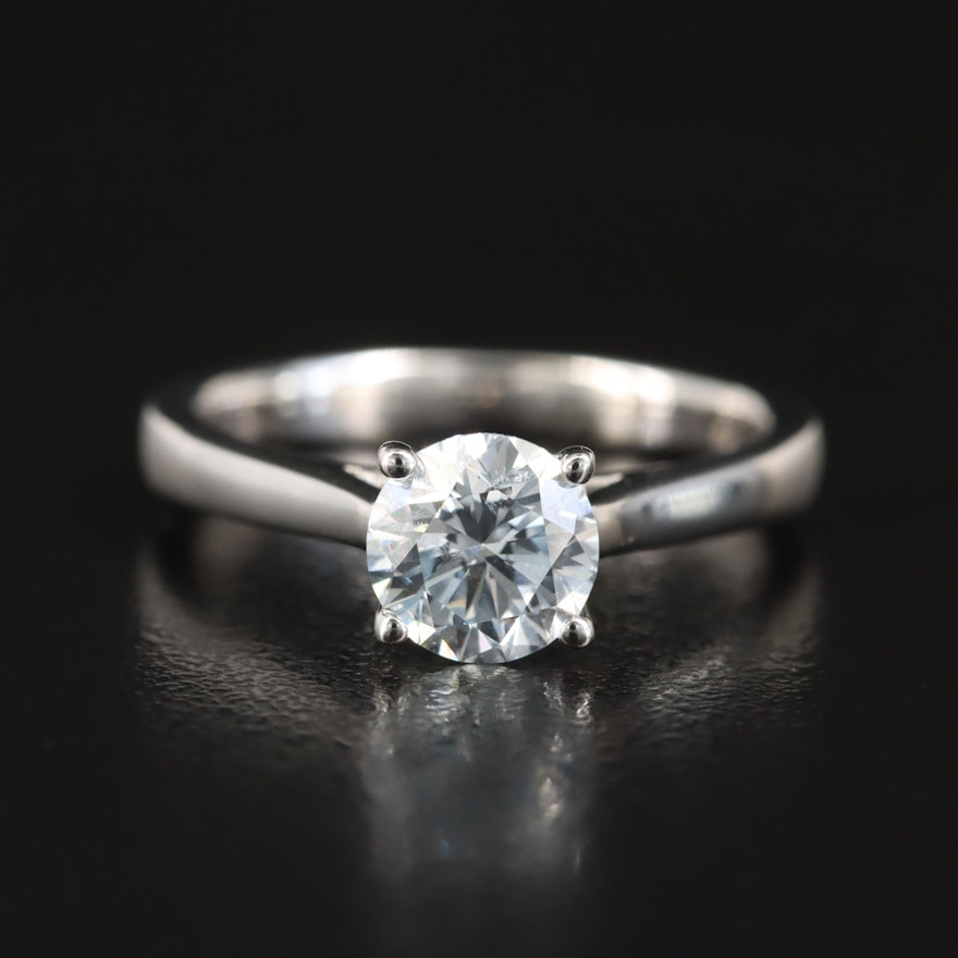 14K 1.19 CTW Lab Grown Diamond Ring